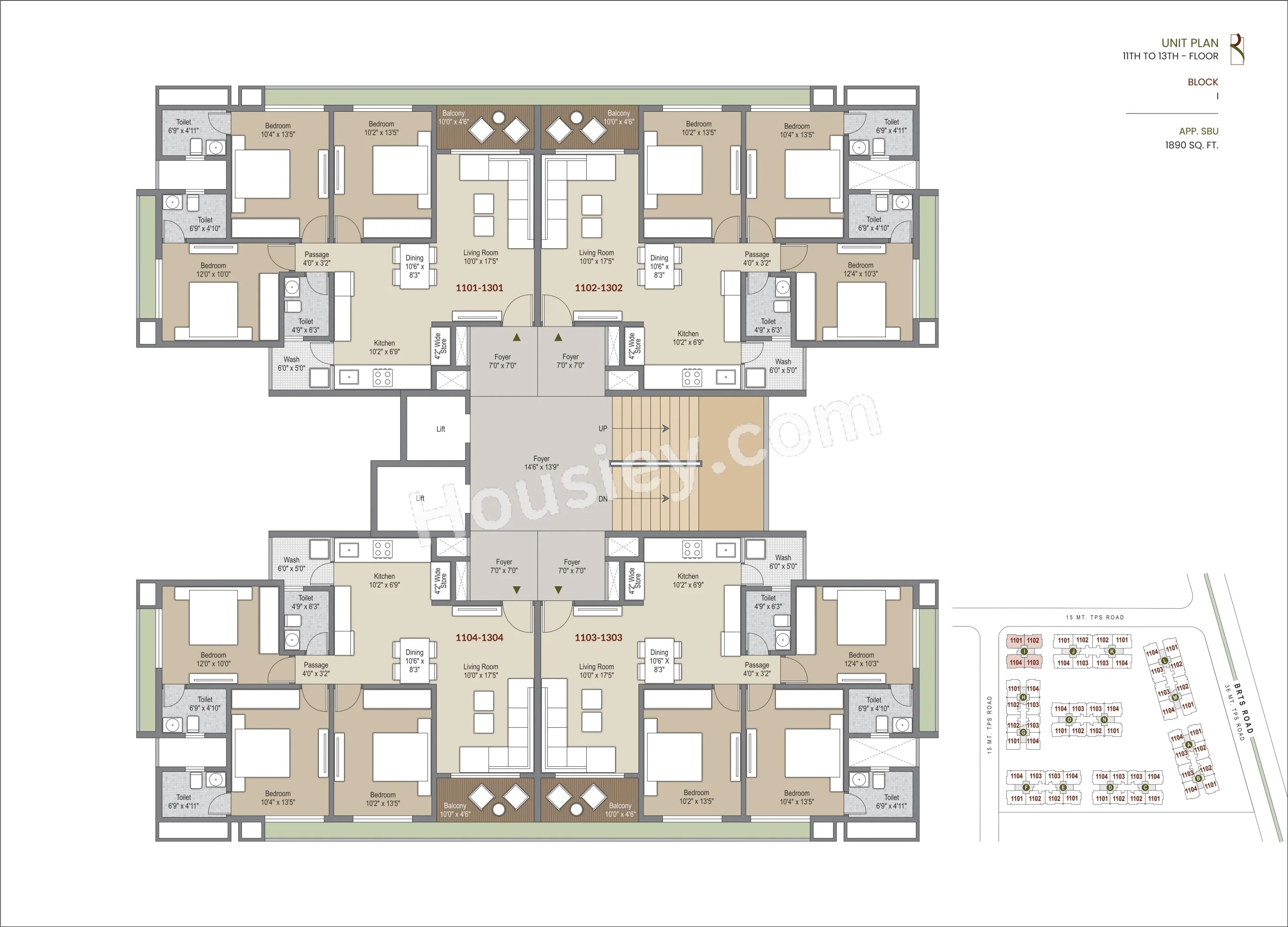 A Shridhar Rameshwar City Floor plan 4