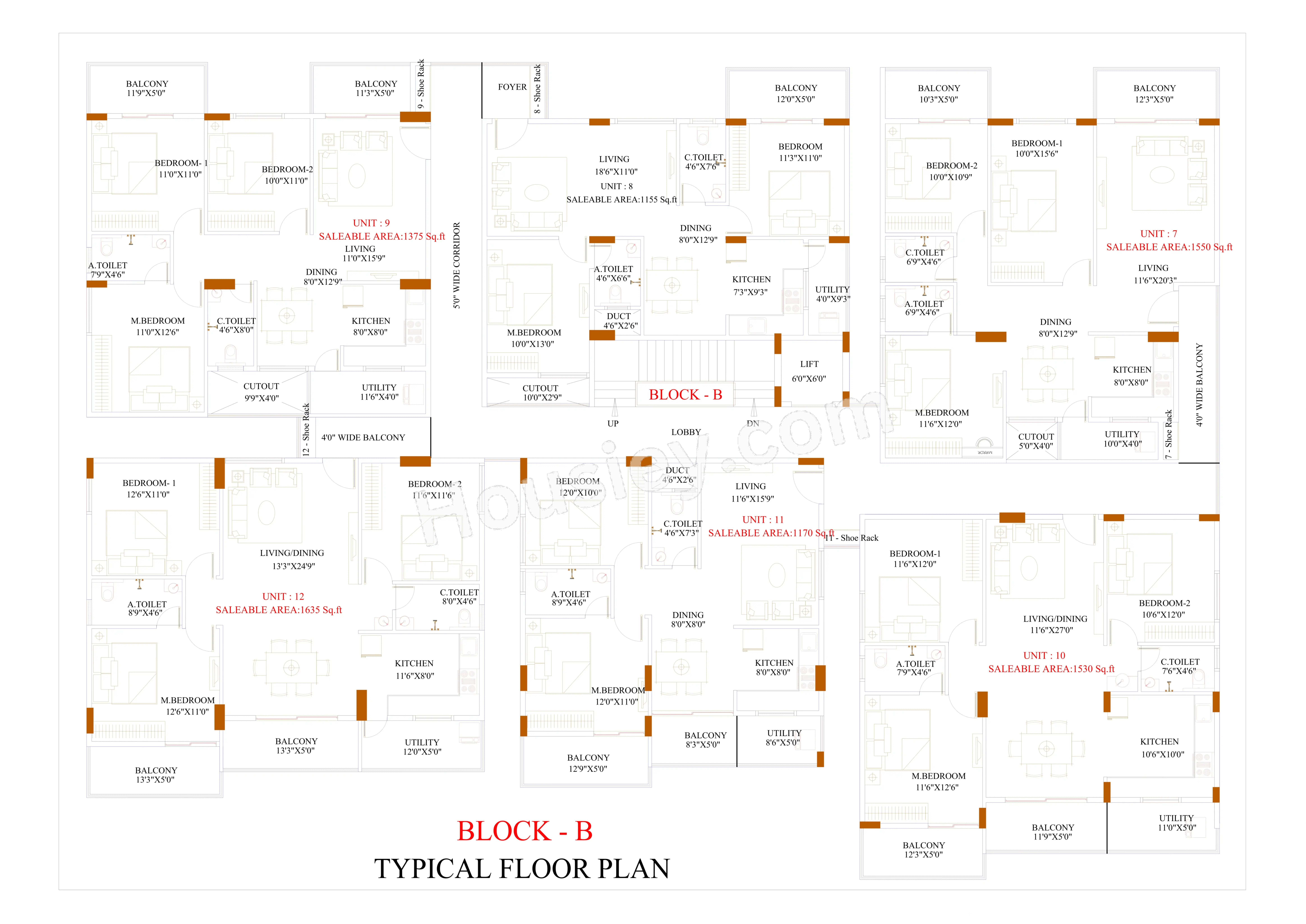 Aakriti Emerald Floor plan 2