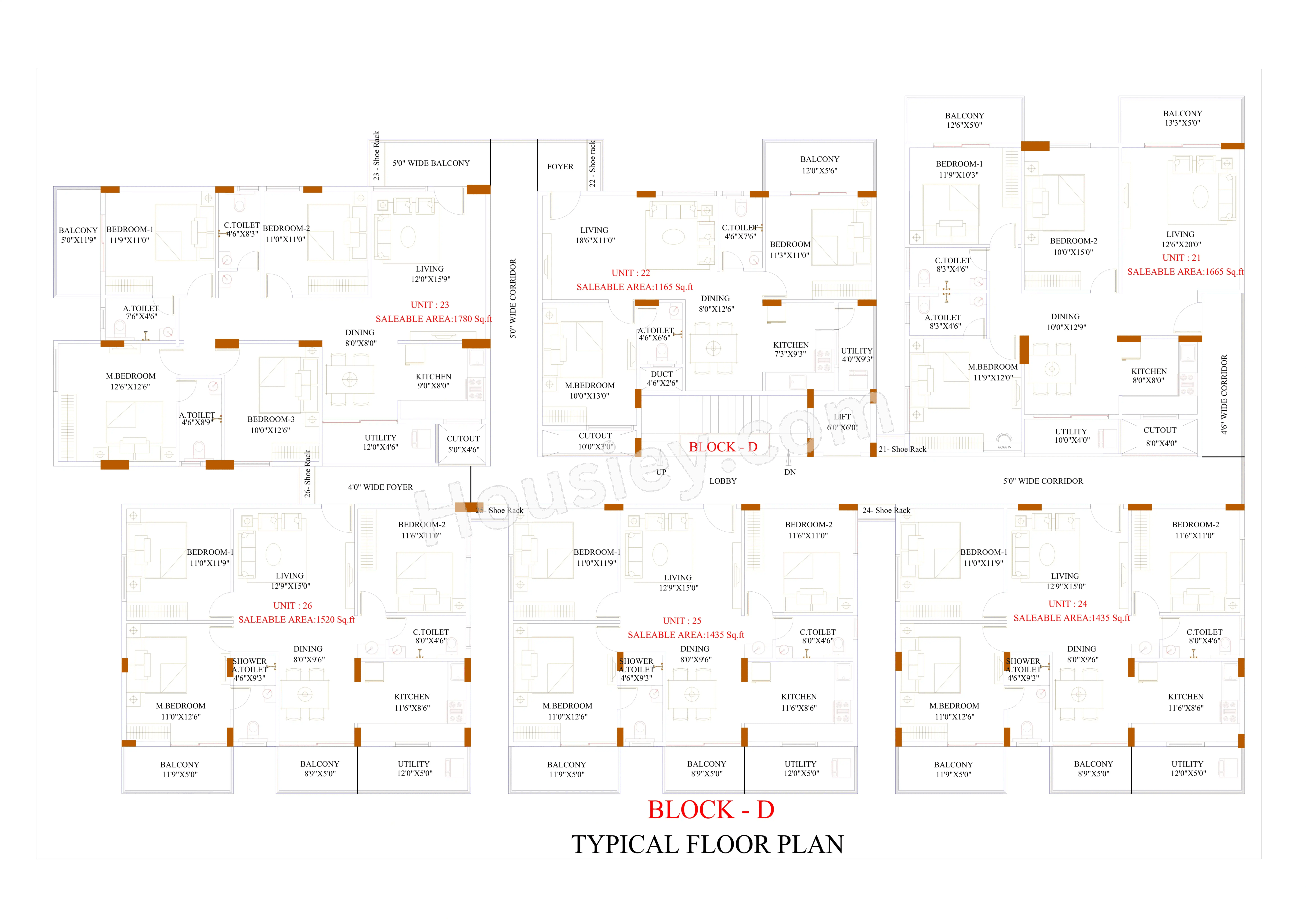 Aakriti Emerald Floor plan 4