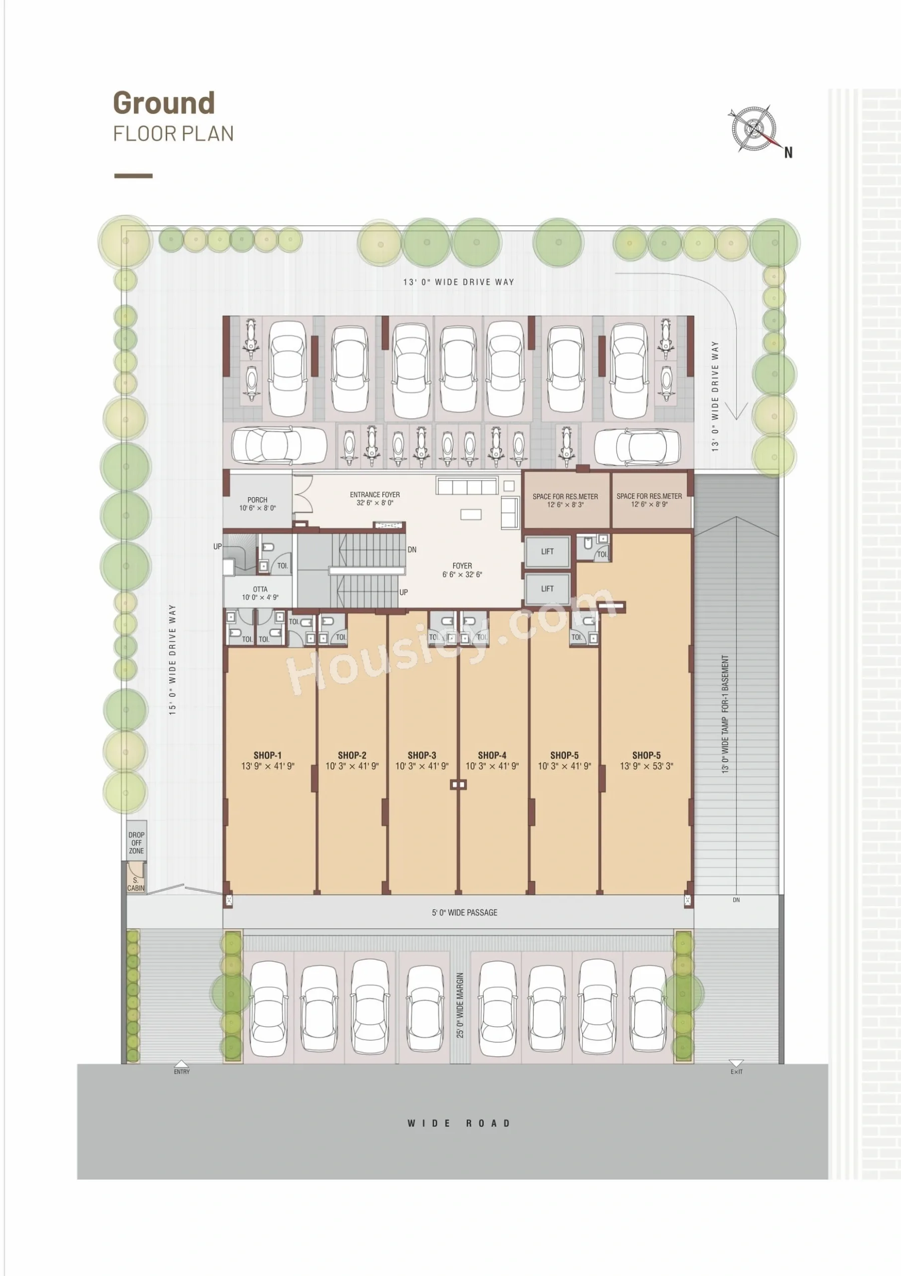 Aarat Vishvam Enclave Floor plan 2