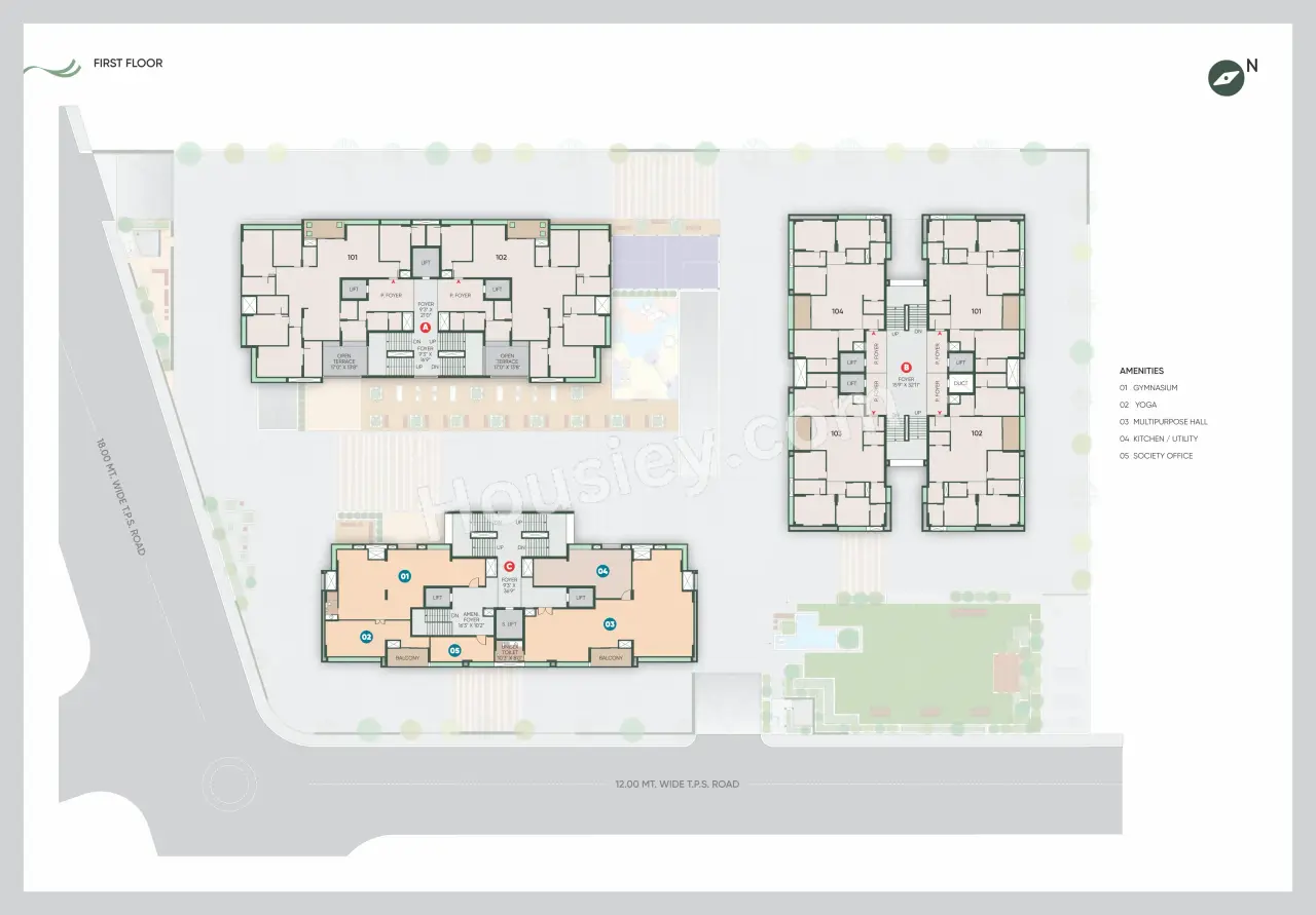 Aastha Amrutham Floor Plan