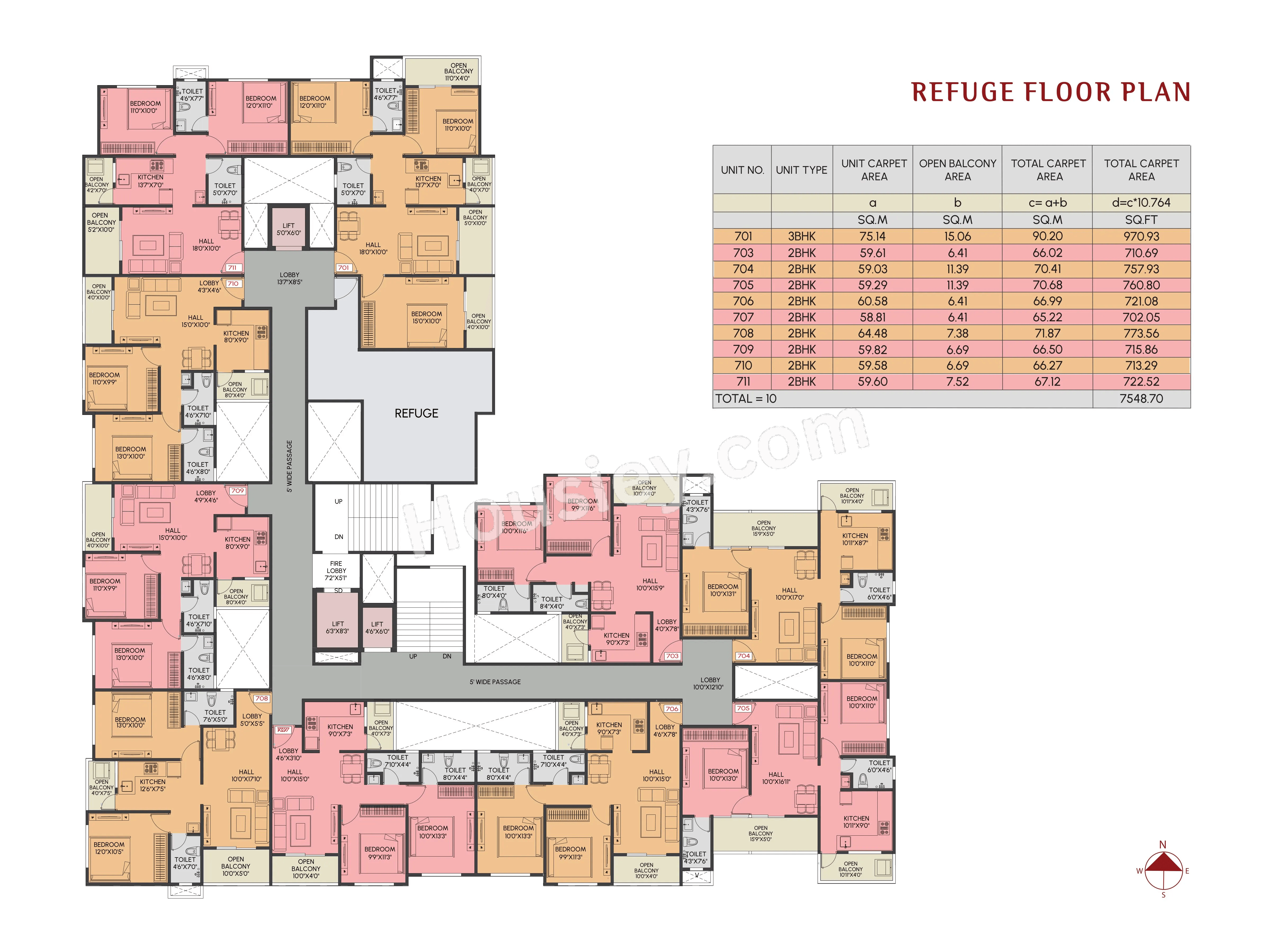 Aayush Elara Floor plan 2