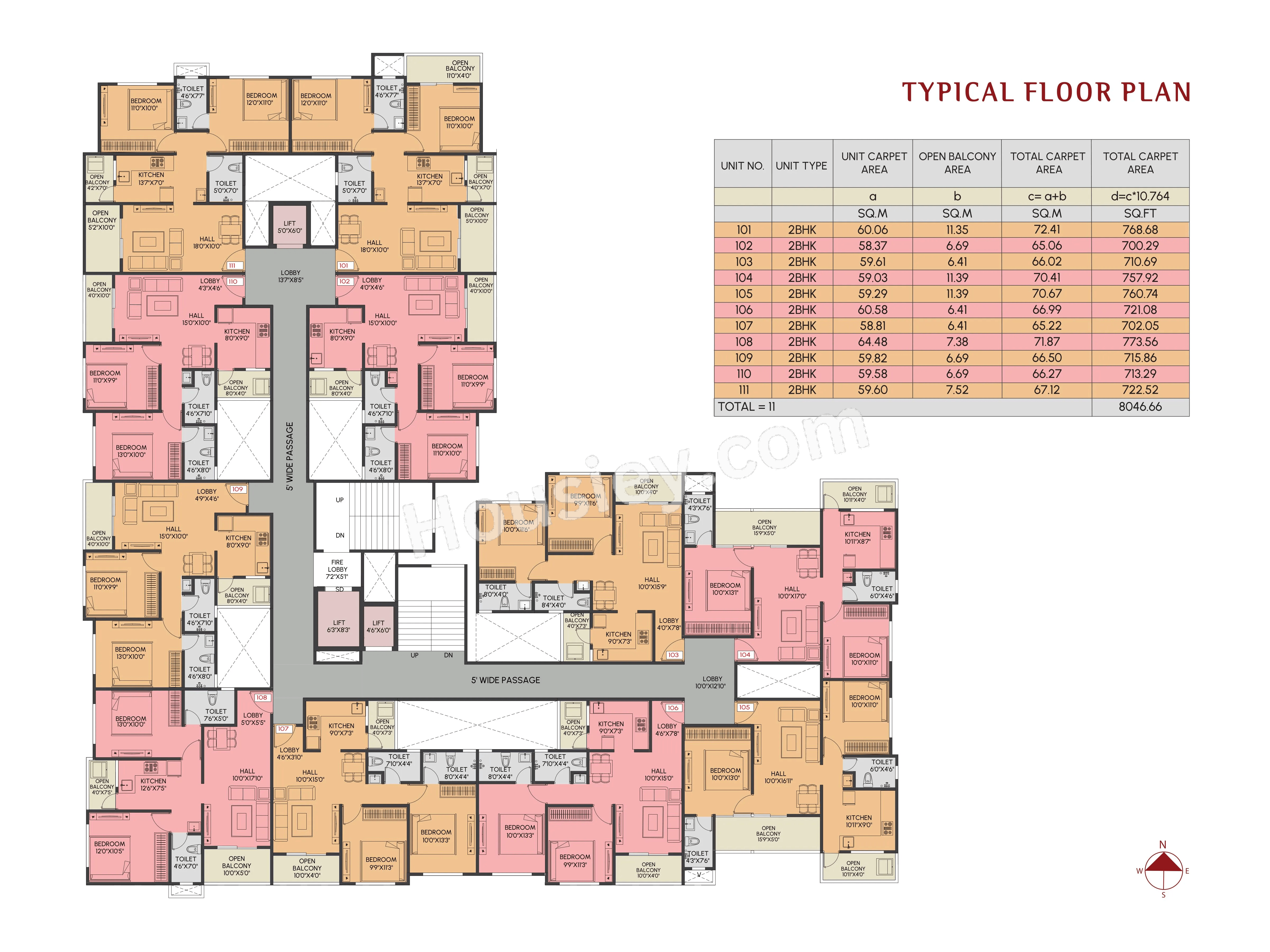 Aayush Elara Floor plan 3
