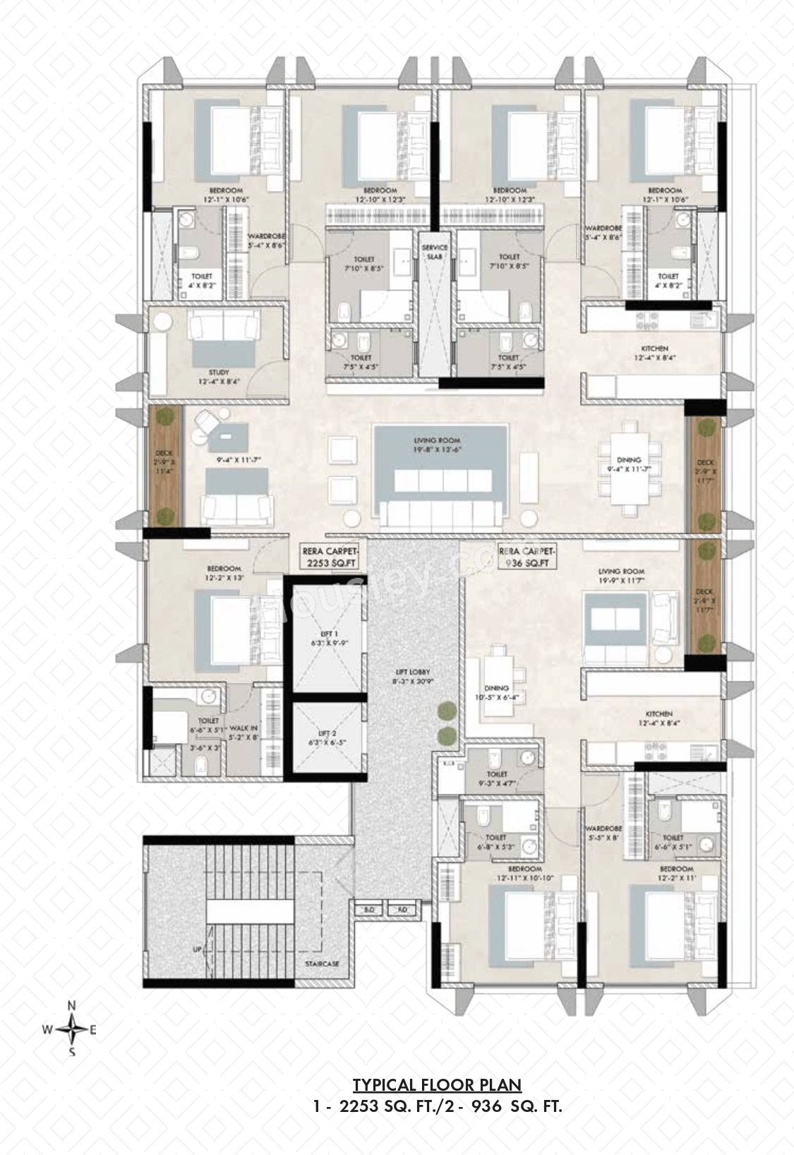 Aayushi Urban Frames Floor plan 1