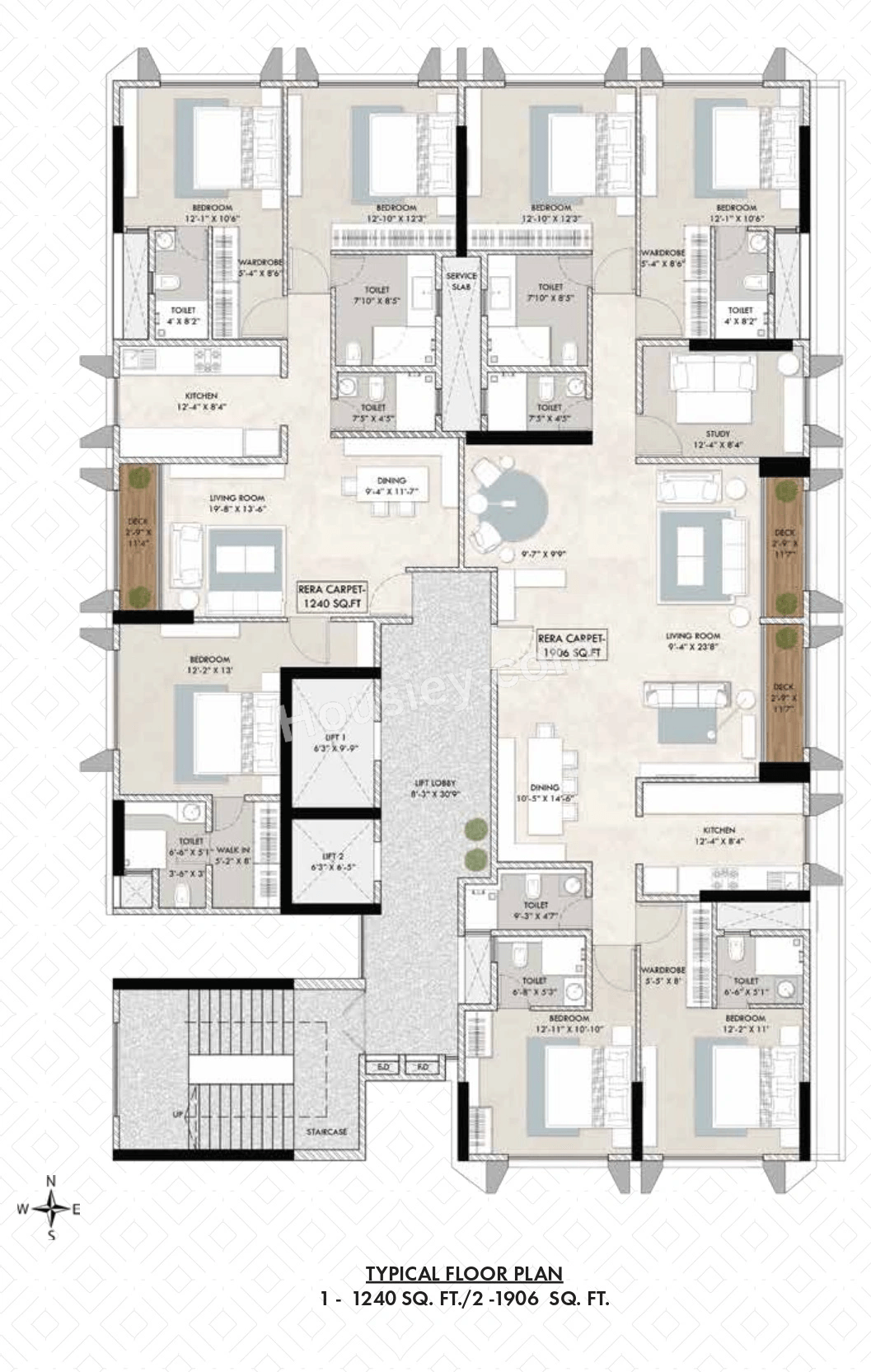 Aayushi Urban Frames Floor plan 2