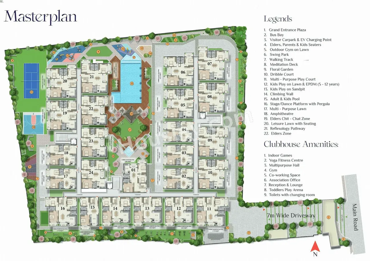 Abhee Riviera Royale Floor Plan