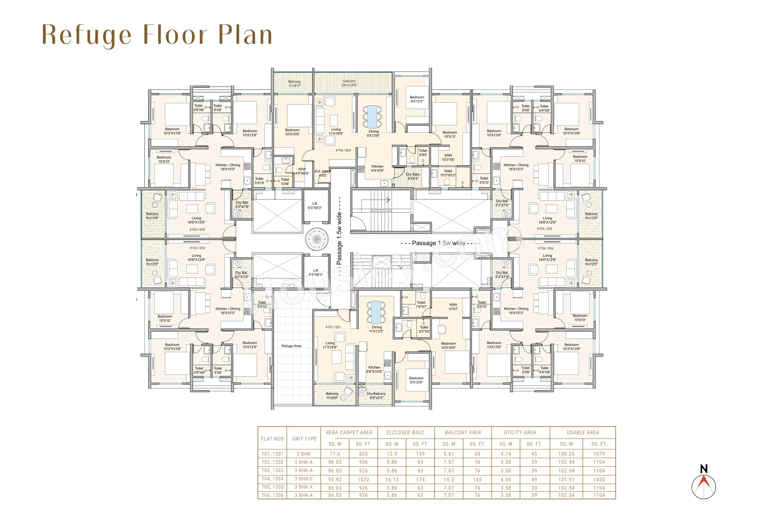 Abhijay Samsara Floor plan 2