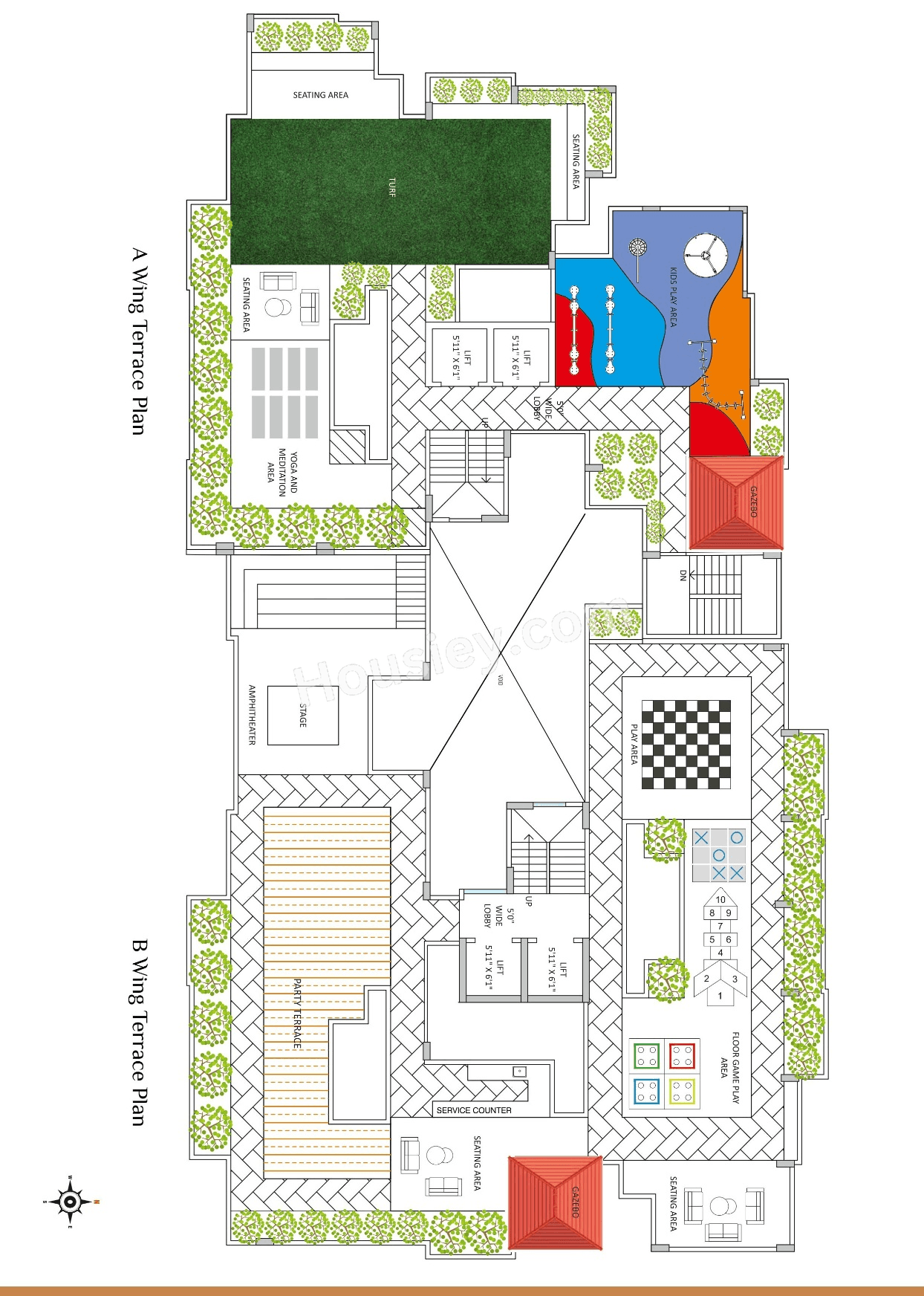 Ace Courtyard Floor Plan