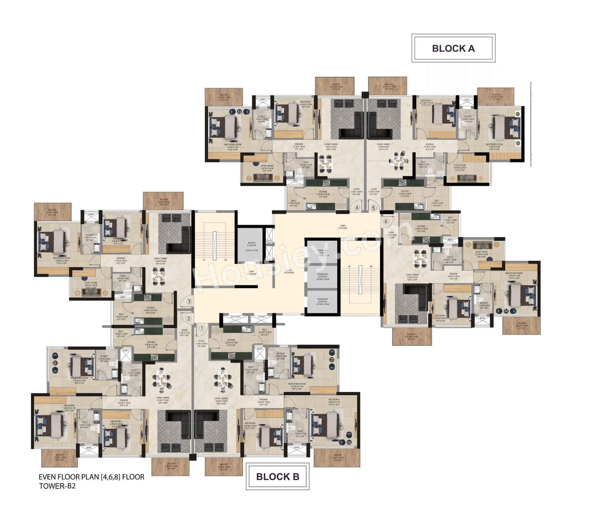 Adani 9 PBR Floor plan 2