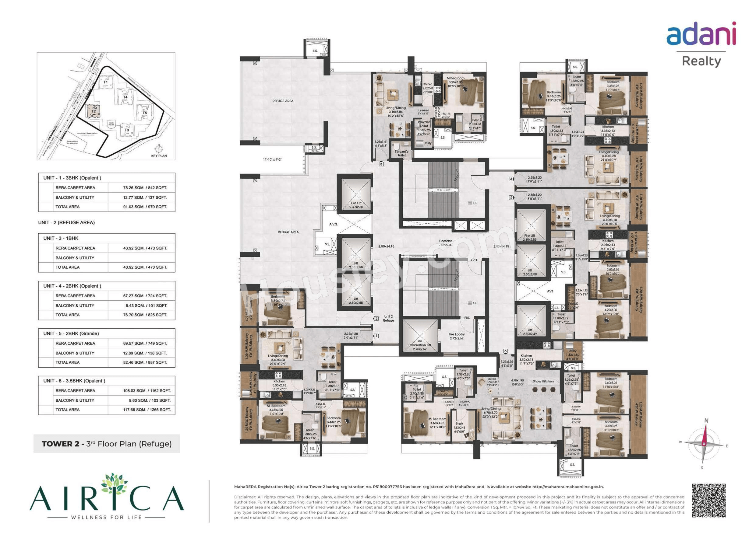 Adani Airica Floor plan 6