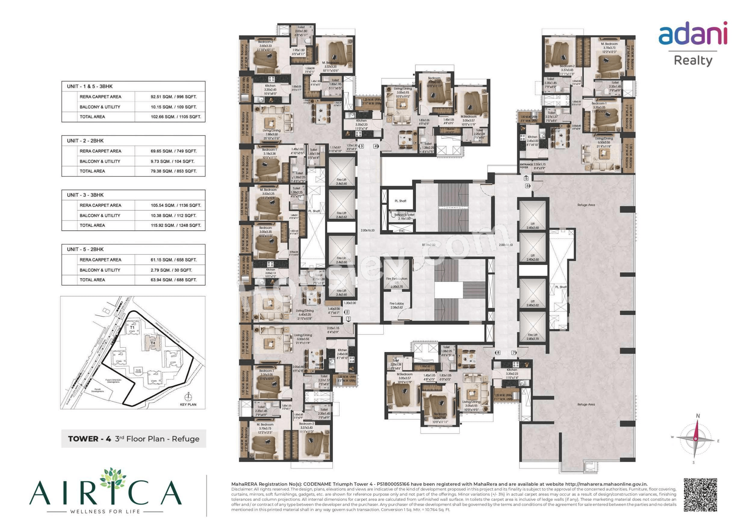 Adani Airica Floor plan 8