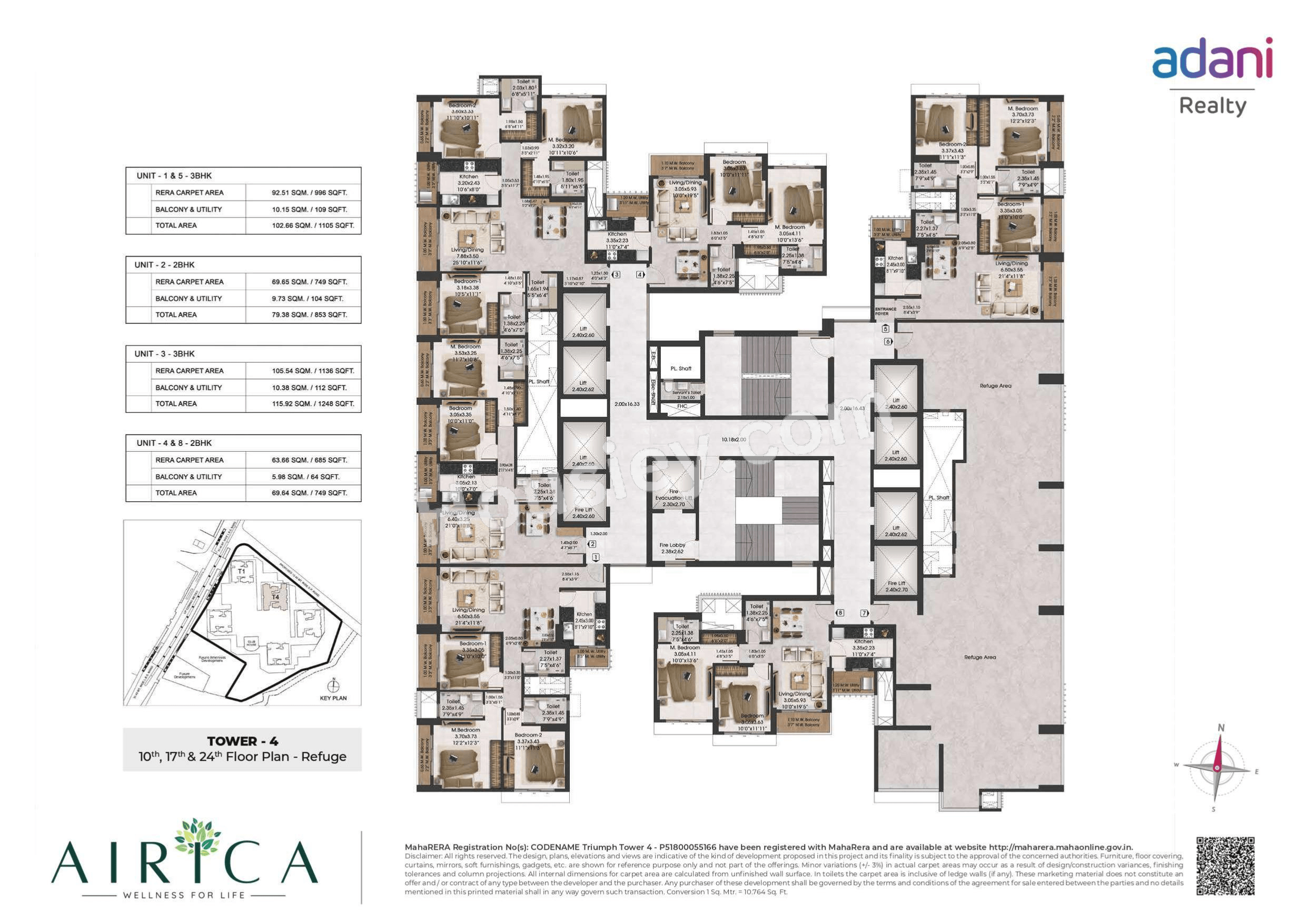 Adani Airica Floor plan 9