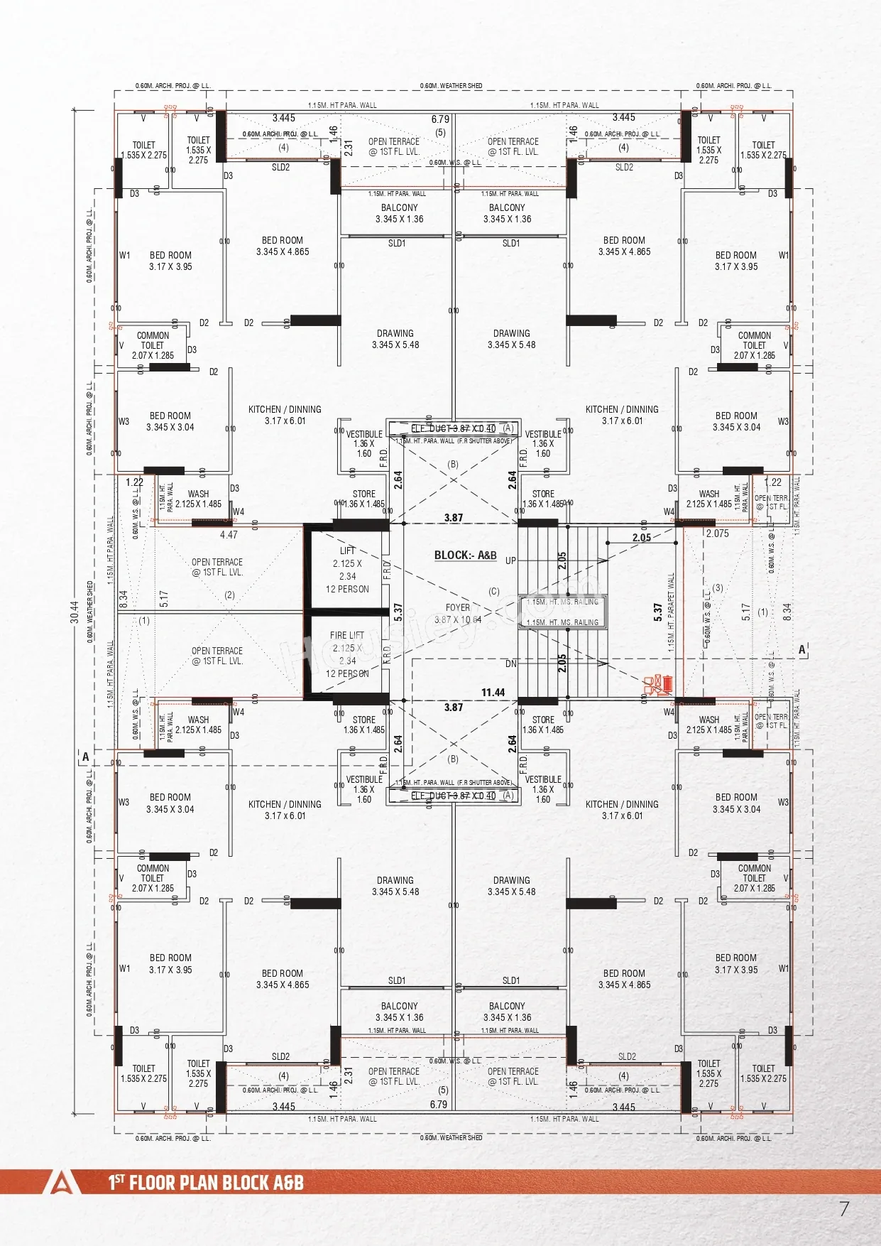Adani Augusta Floor plan 3