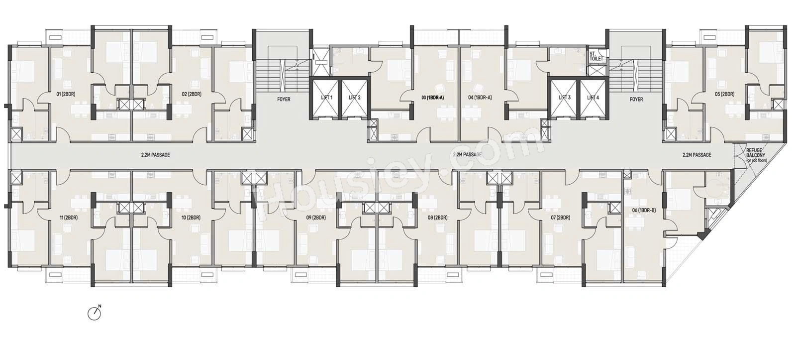 Adani Ikaria Floor plan 1