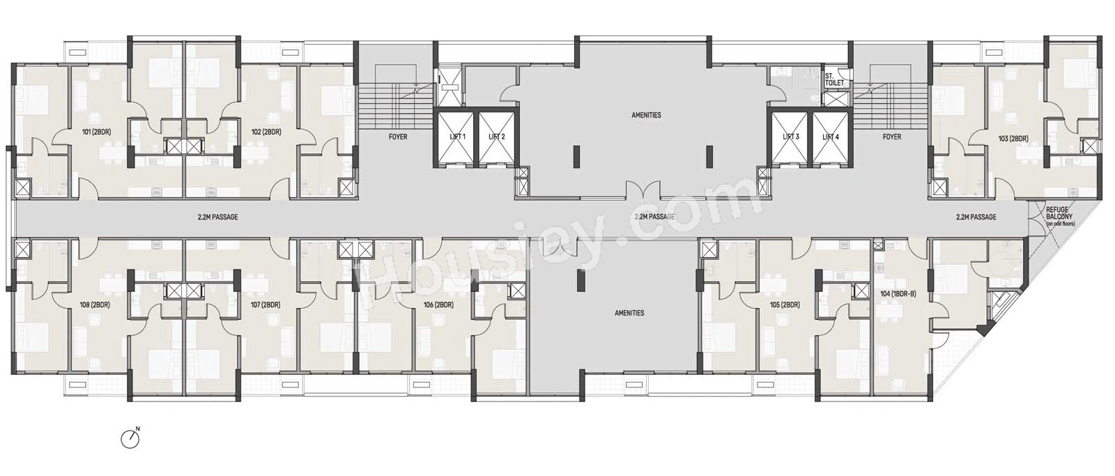 Adani Ikaria Floor plan 2