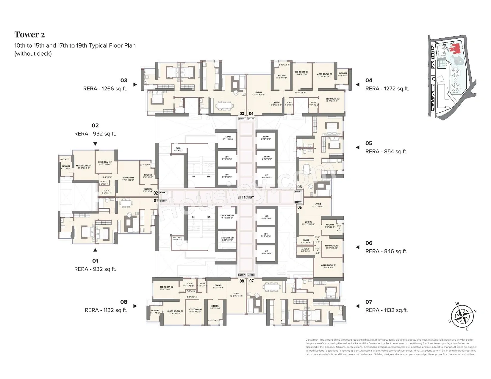 Adani Monte South Floor plan 4