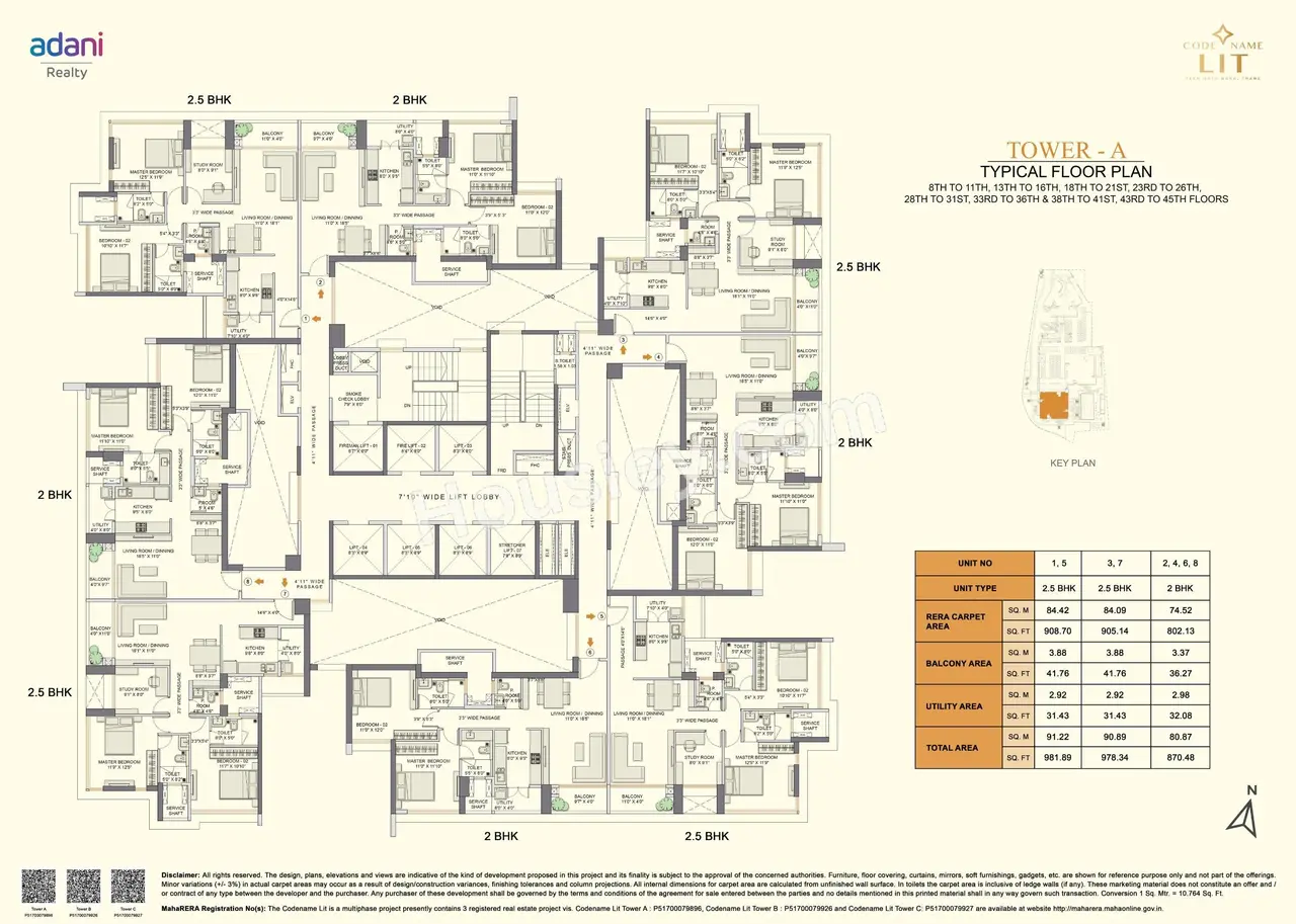 Adani Realty Thane Master Plan