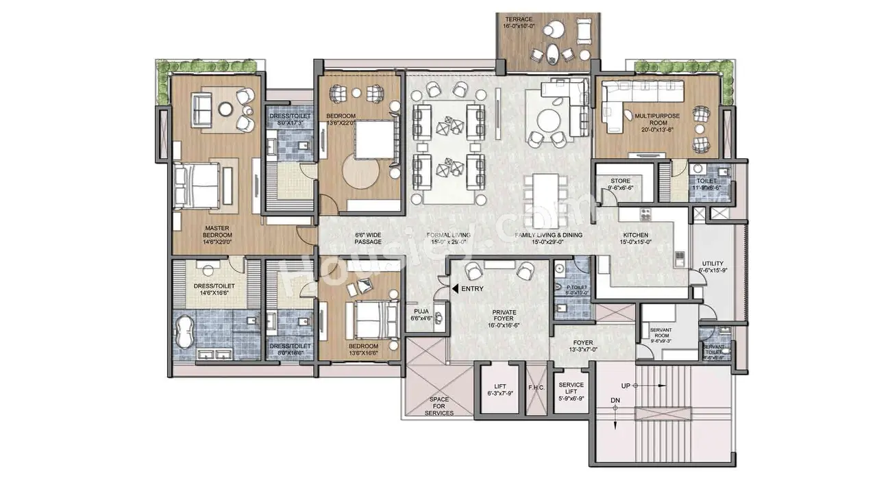 Adani The Storeys Floor Plan