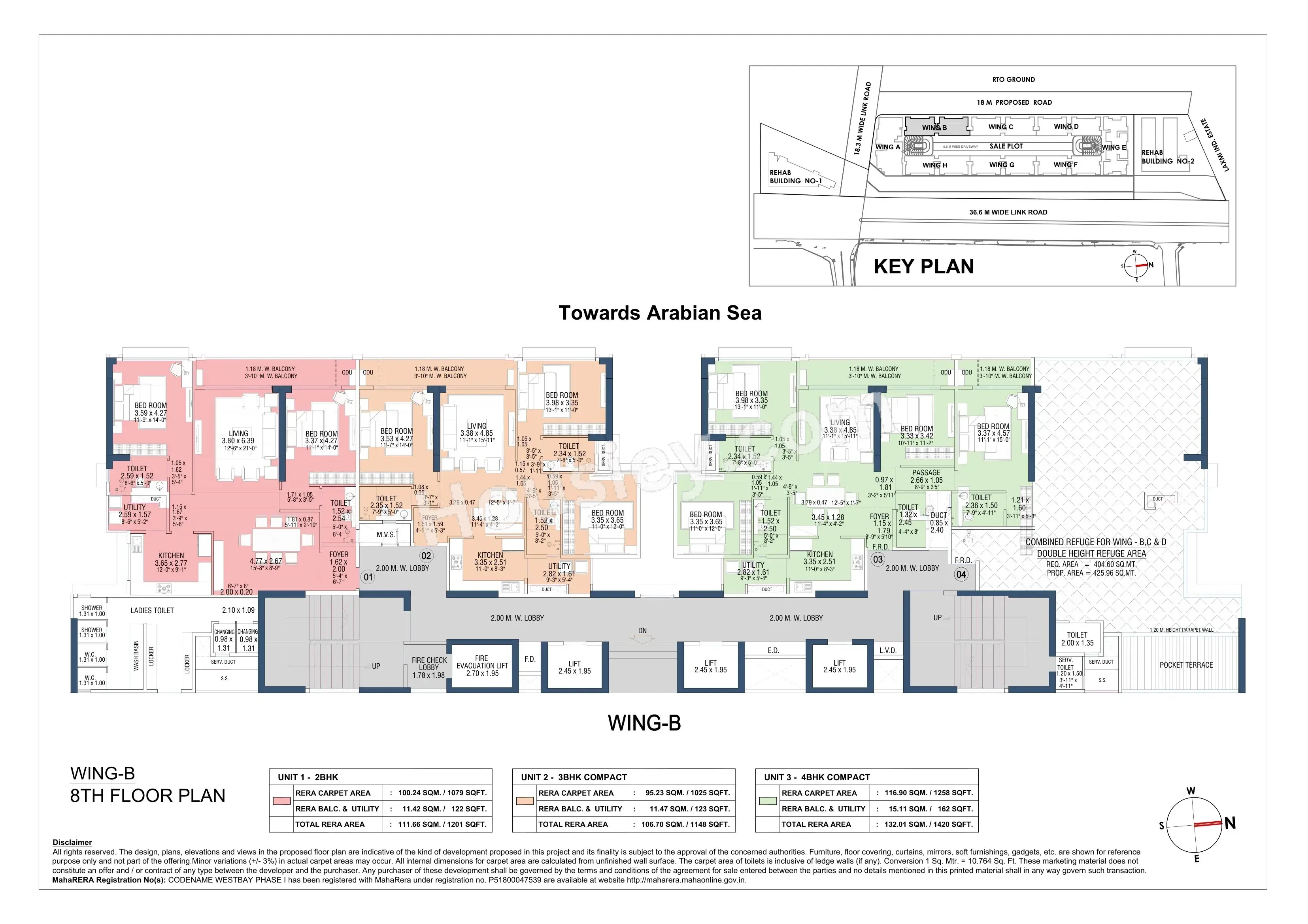 Adani Verve Floor plan 3