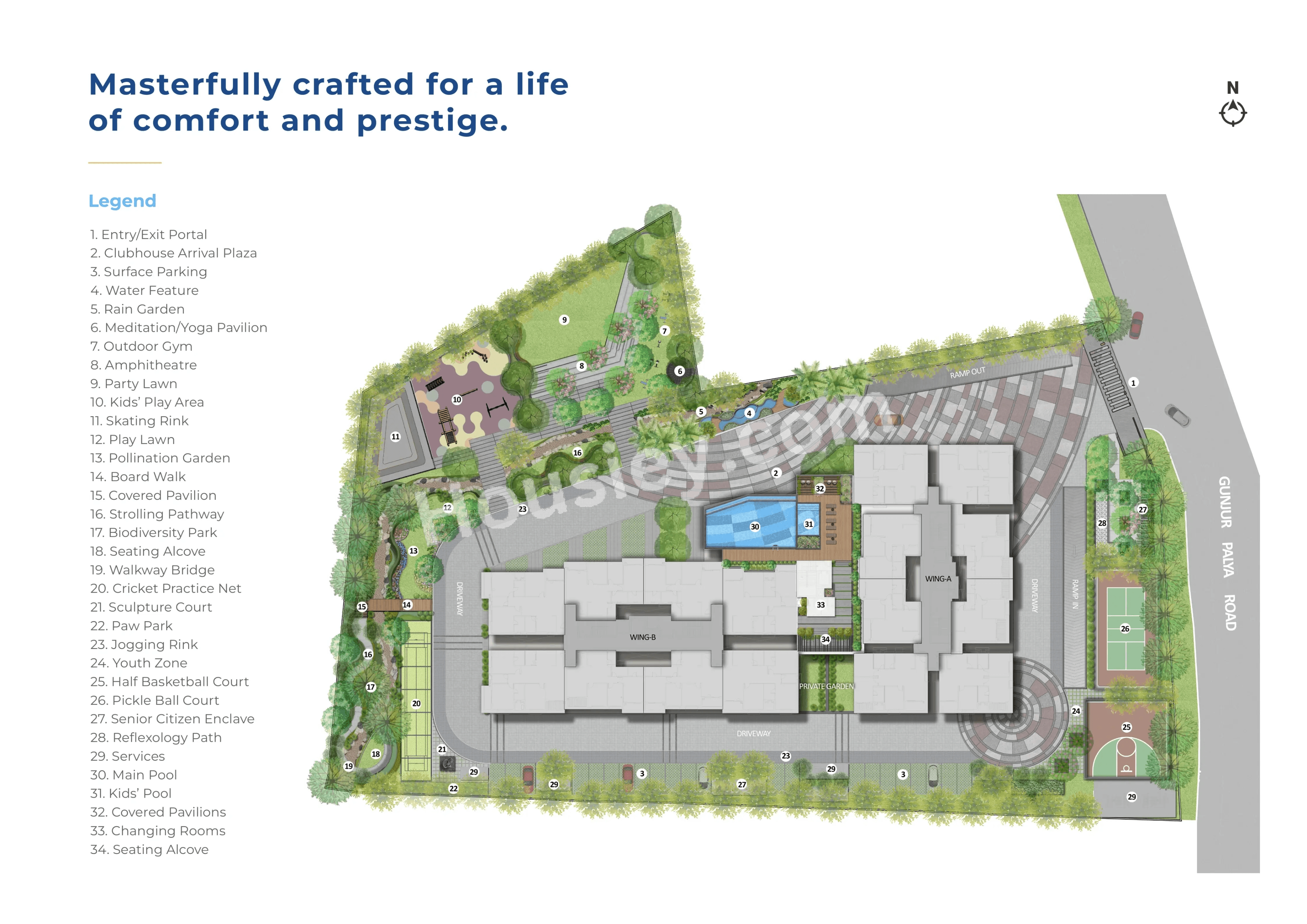 Adarsh Primrose Master Plan