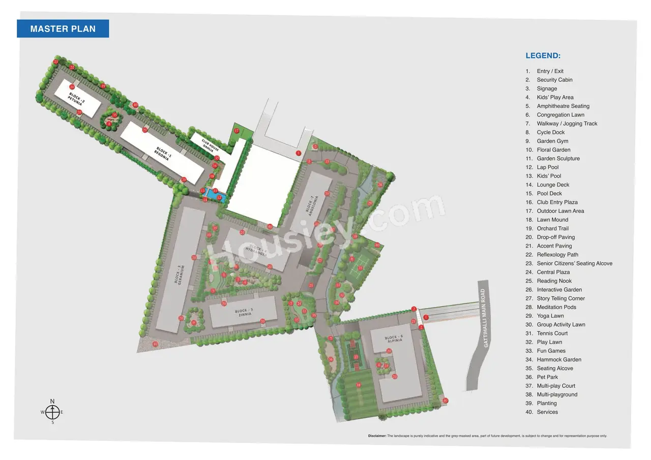 Adarsh Tropica Master Plan