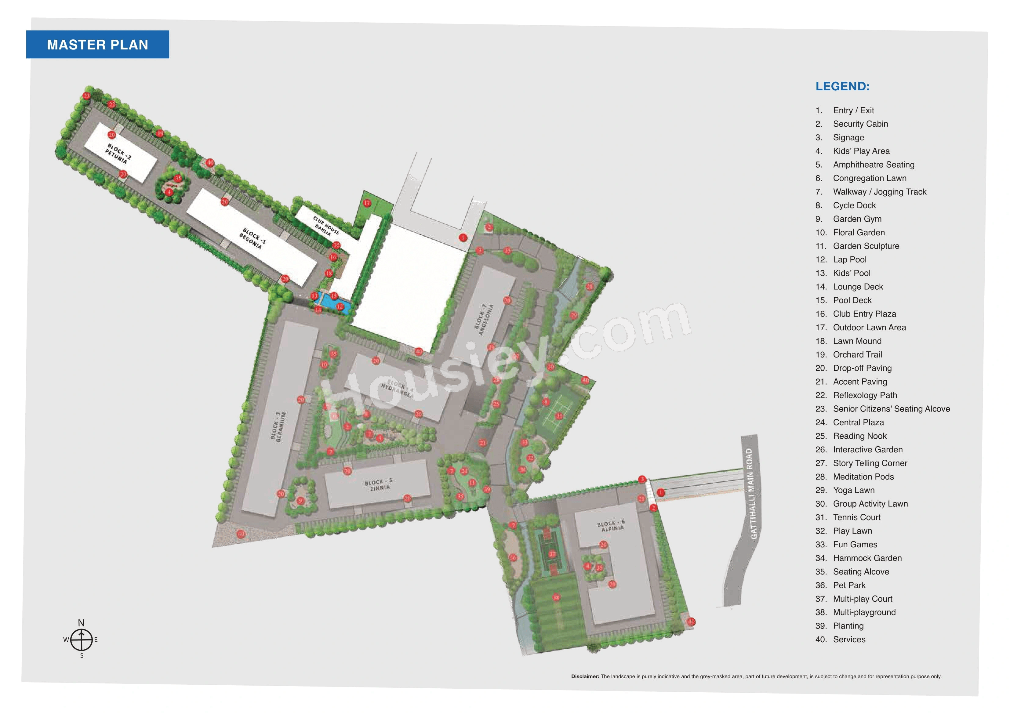 Adarsh Tropica Master Plan