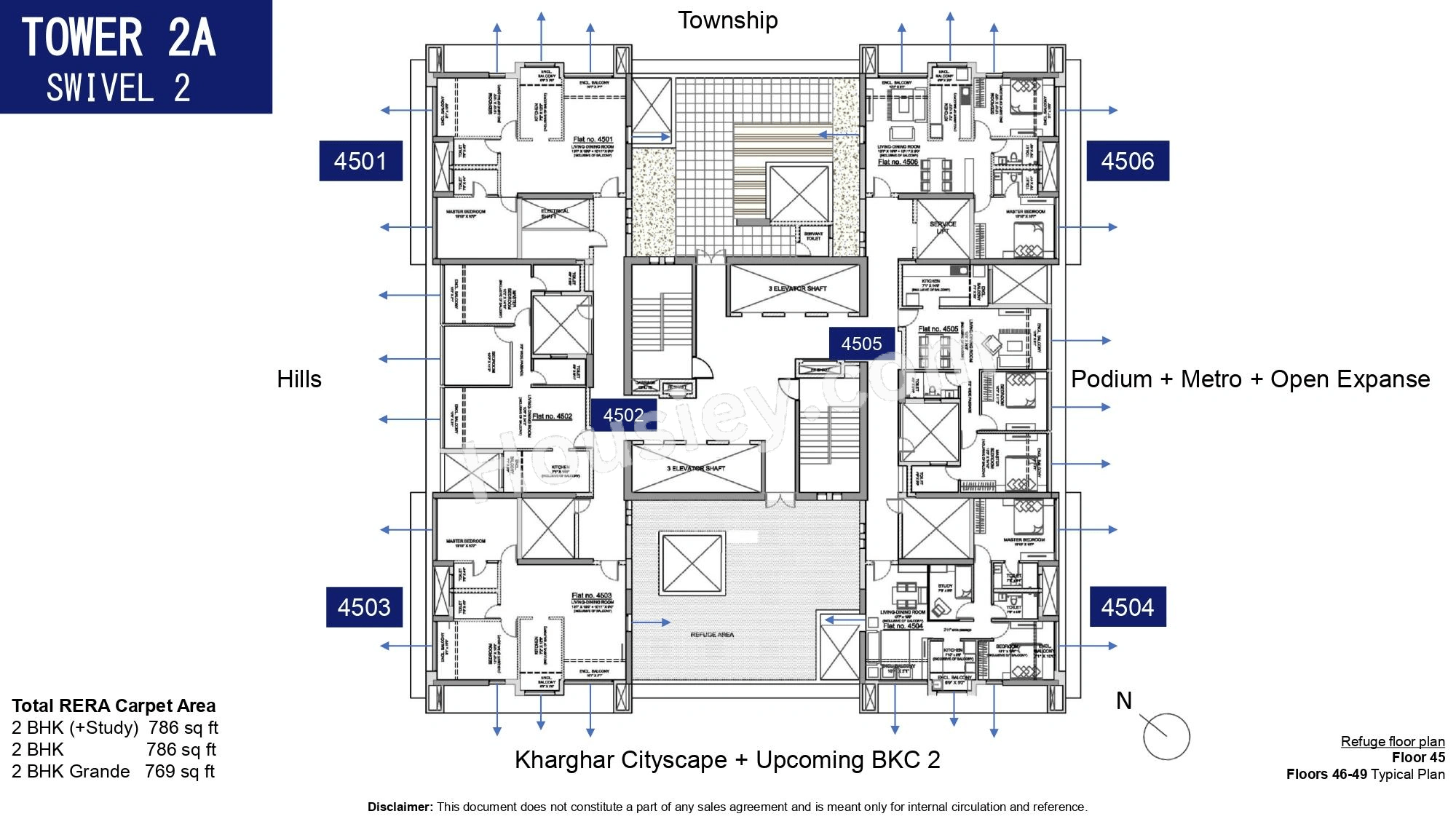Adhiraj Capital City Floor plan 2