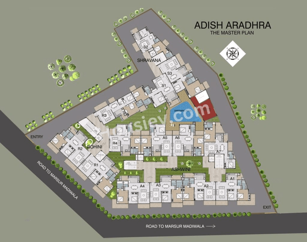 Adish Aradhra Floor Plan