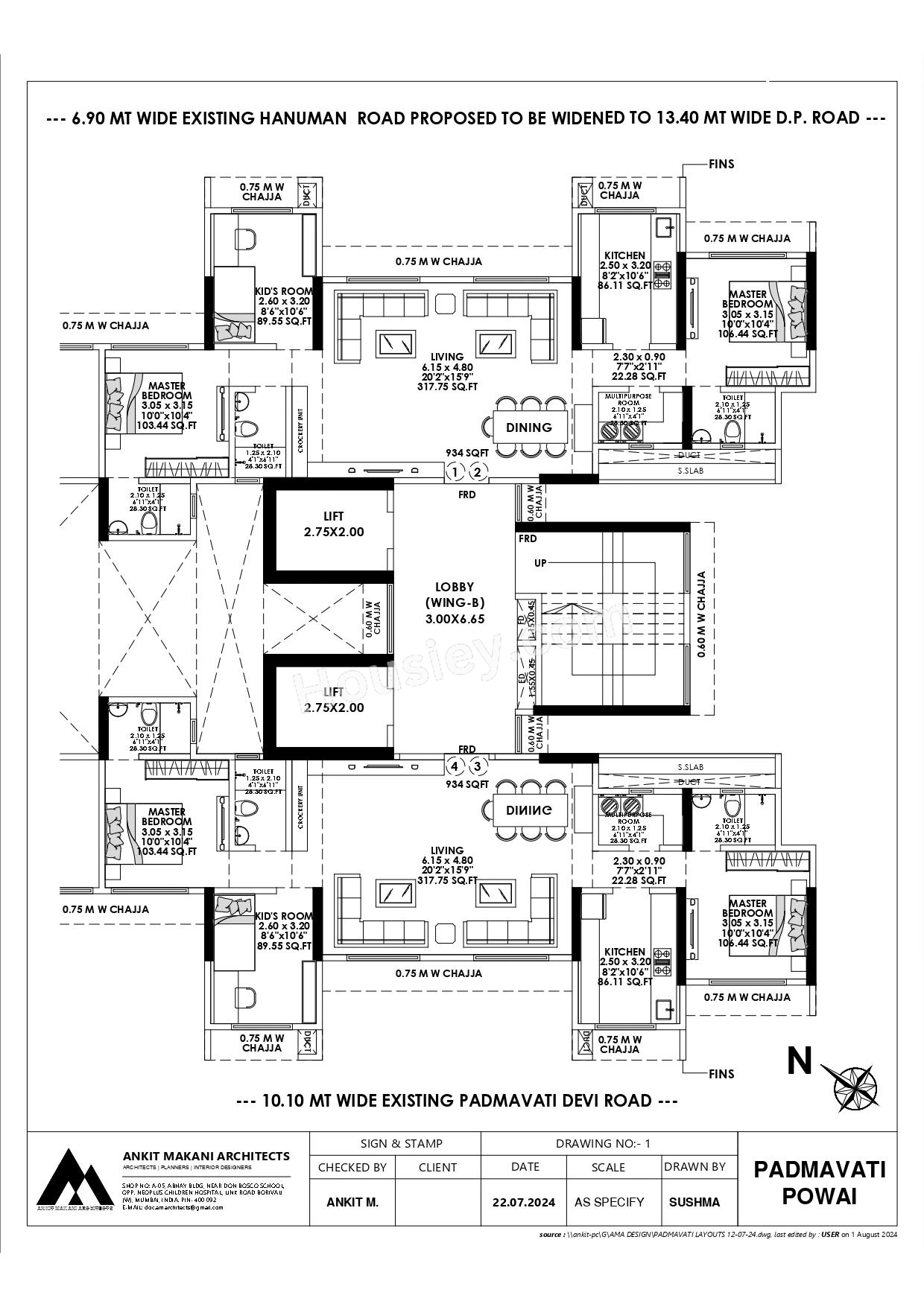 Adityaraj Greens Floor plan 1