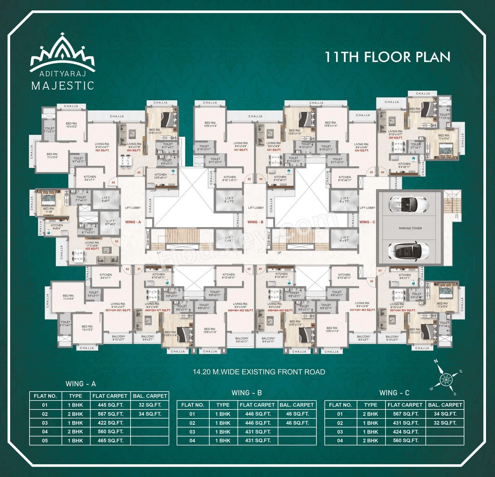 Adityaraj Majestic Master Plan
