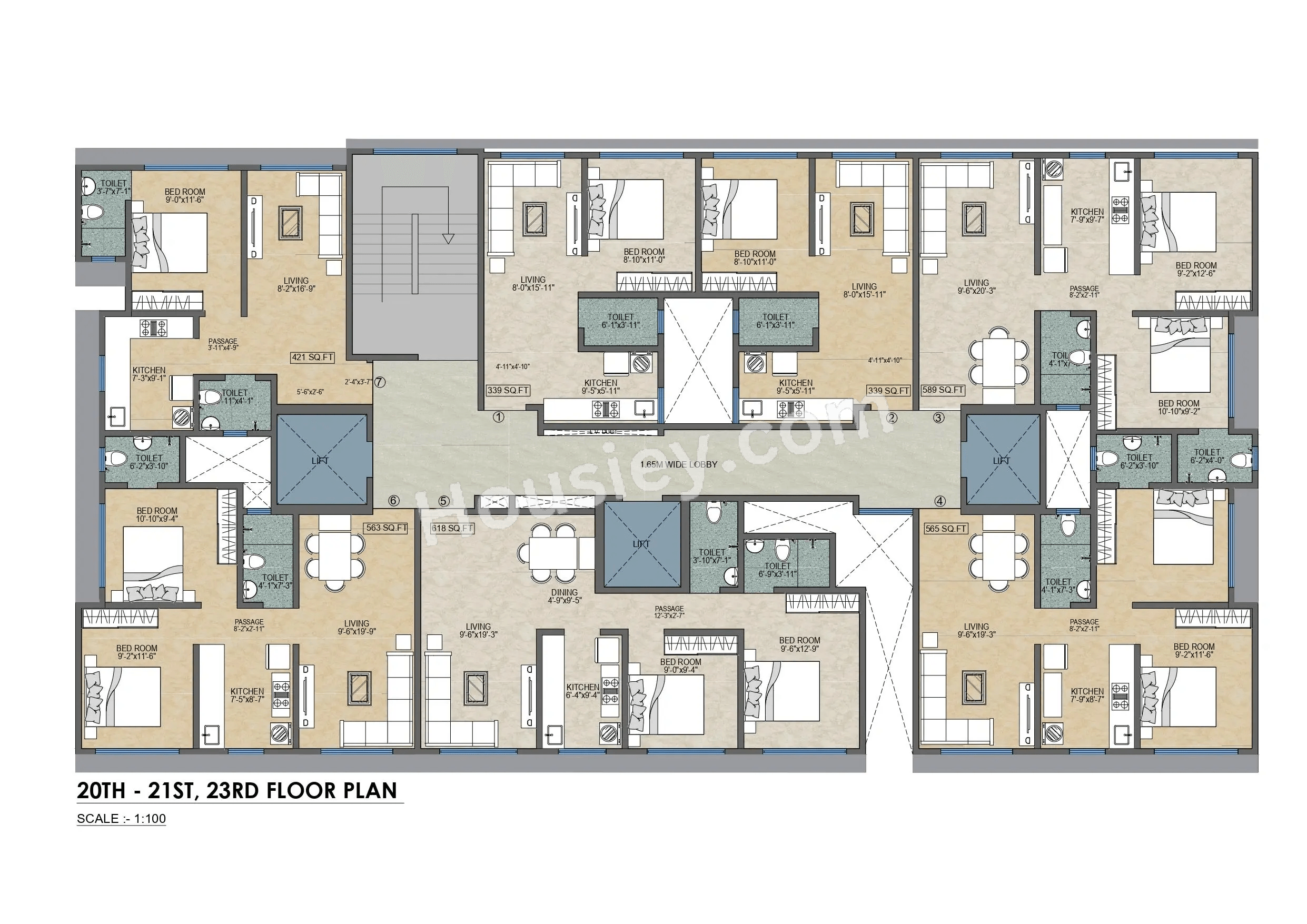 Adityaraj Tapovan Floor plan 3