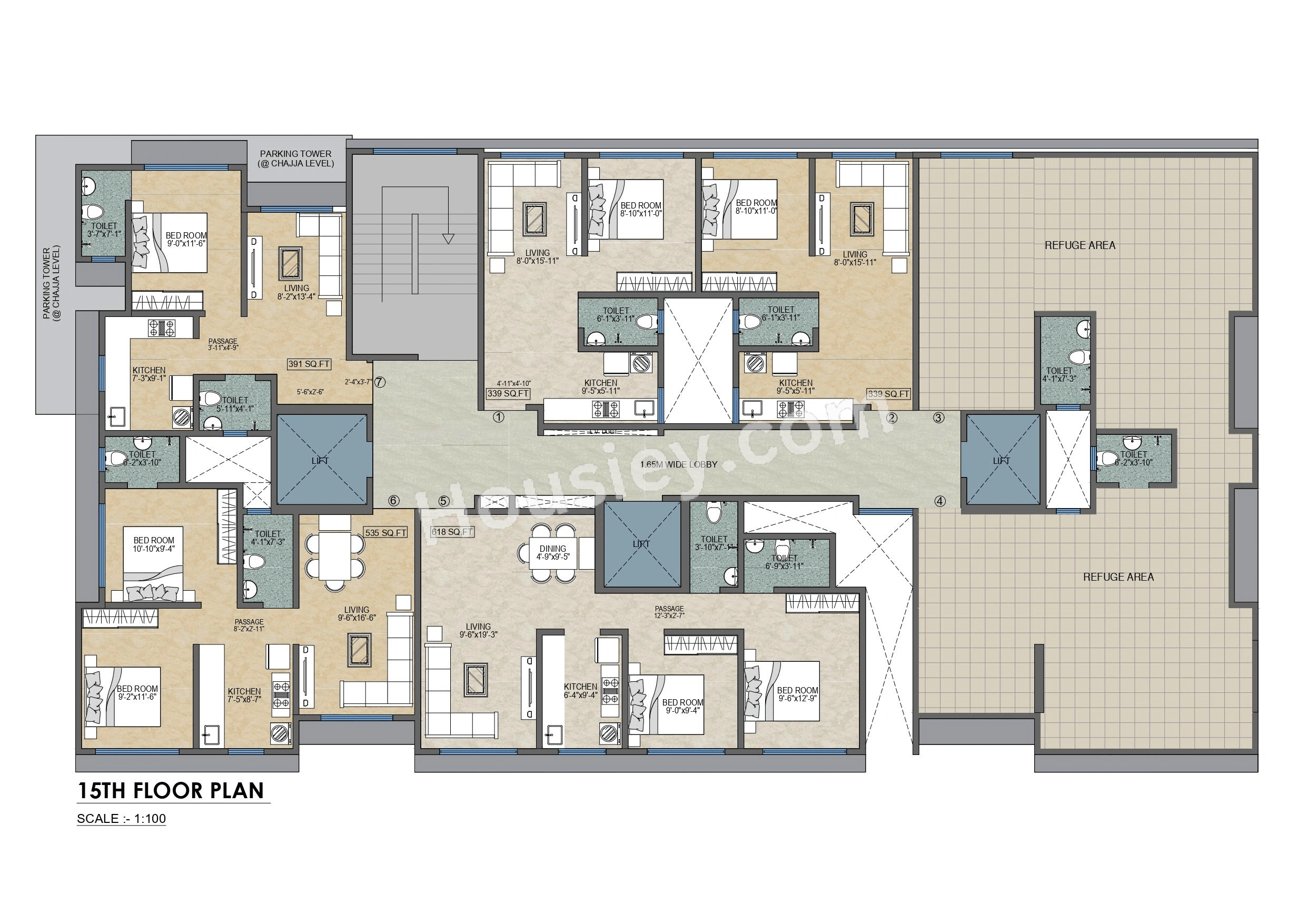 Adityaraj Tapovan Floor plan 4