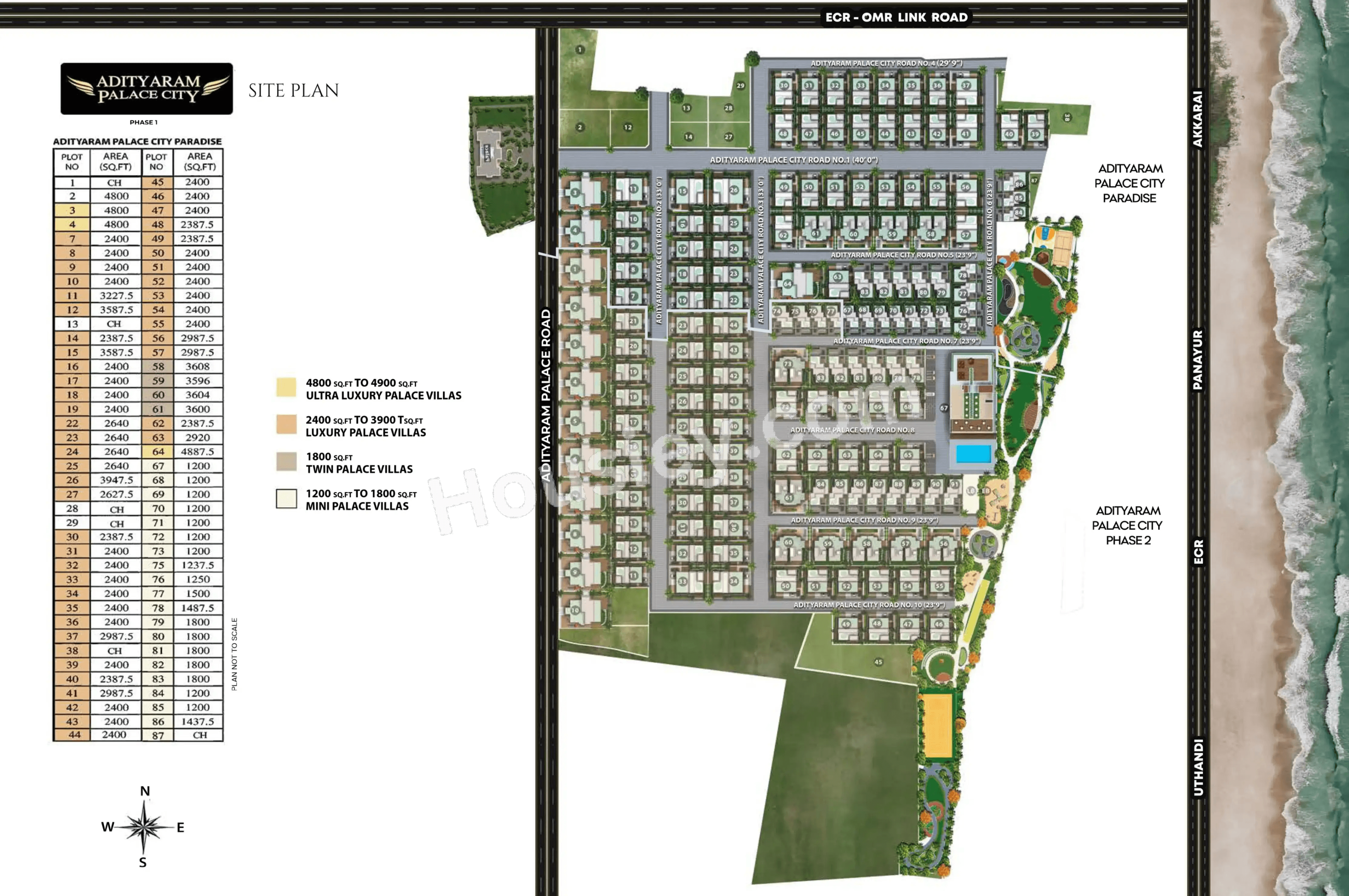 Adityaram Palace City Floor plan 1