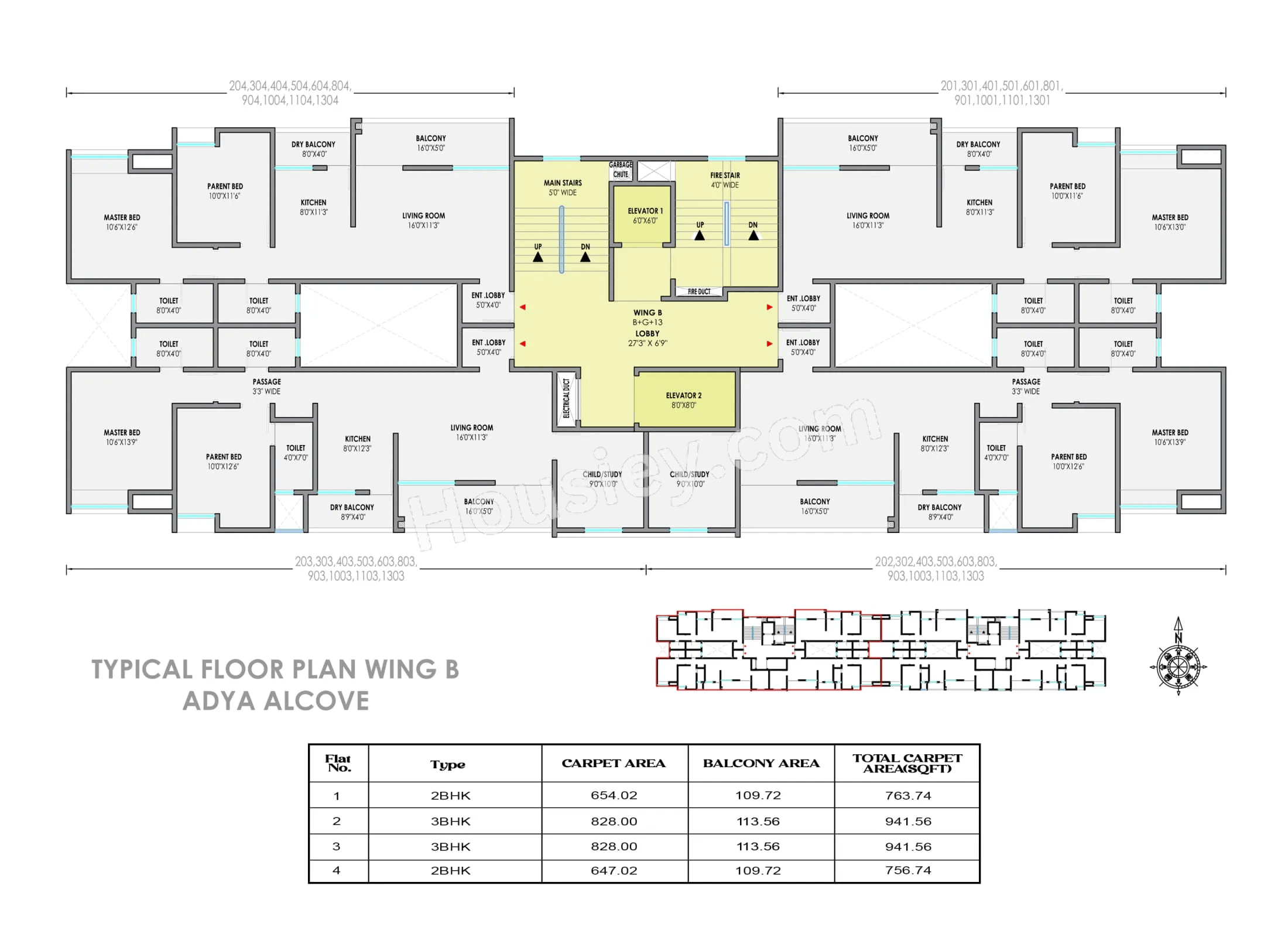 Adya Alcove Floor plan 4