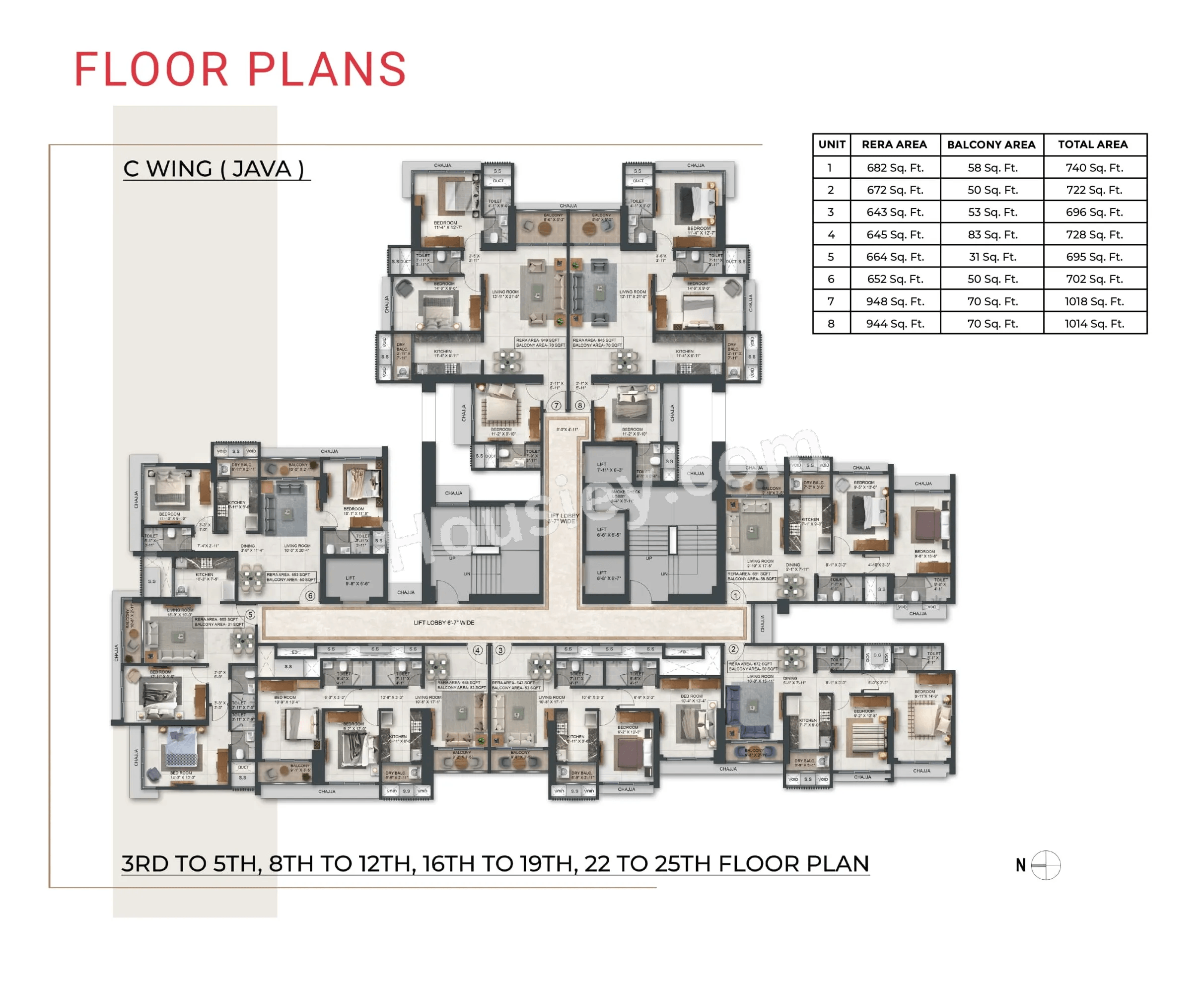 Agarwal Floresta Floor plan 2