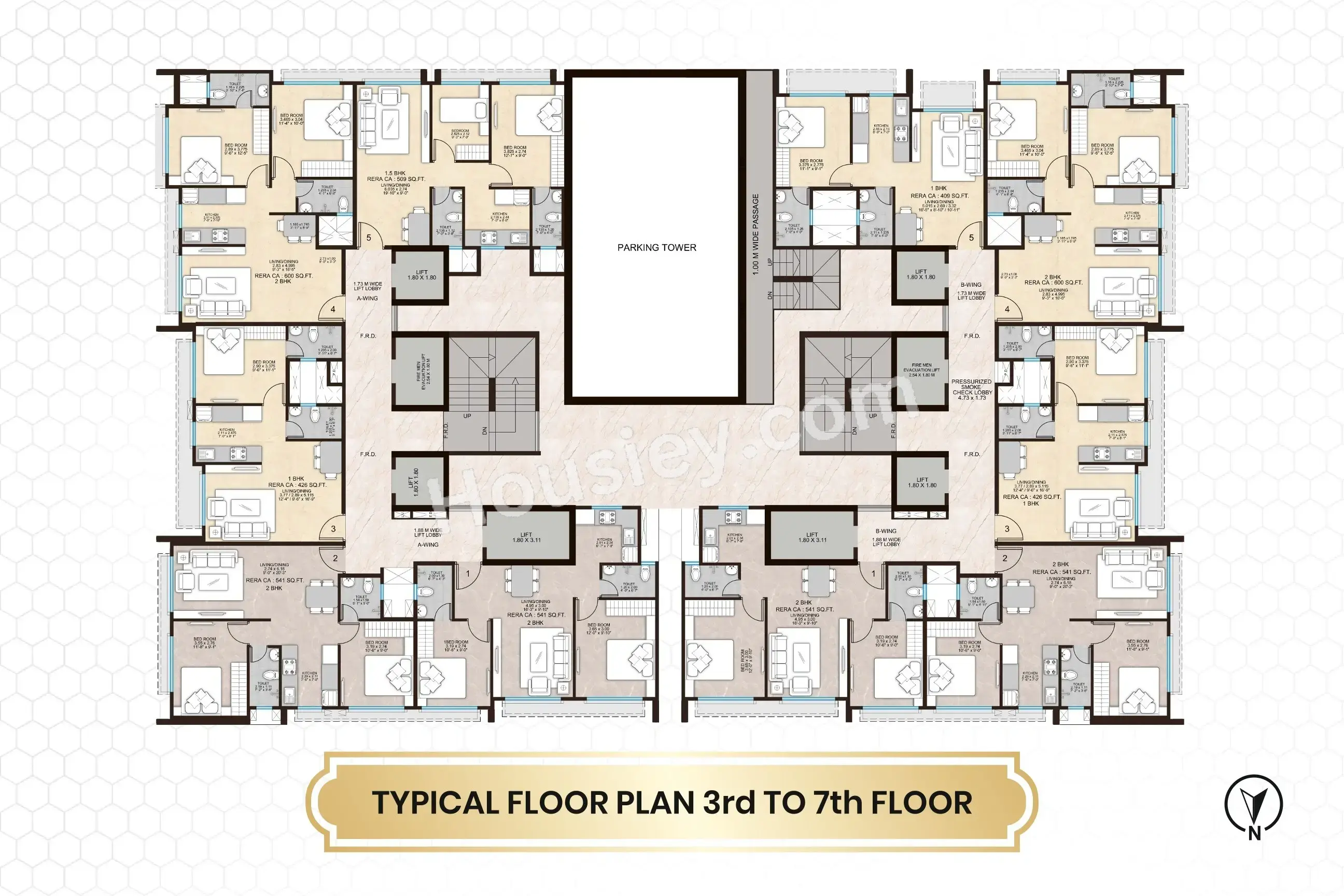 Agastya Courtyard 9 Floor plan 1