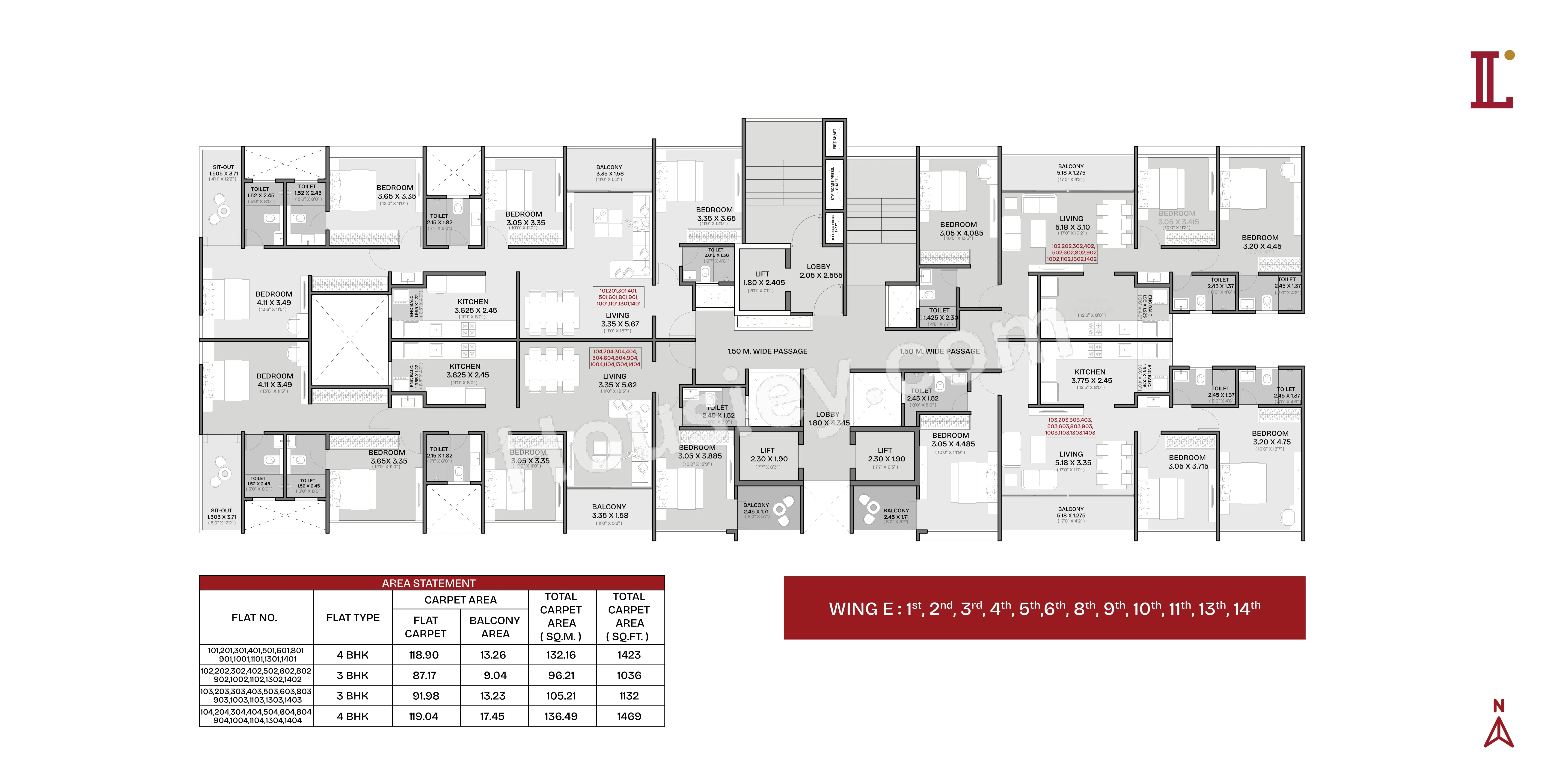 Ahura The Latitude Floor plan 1