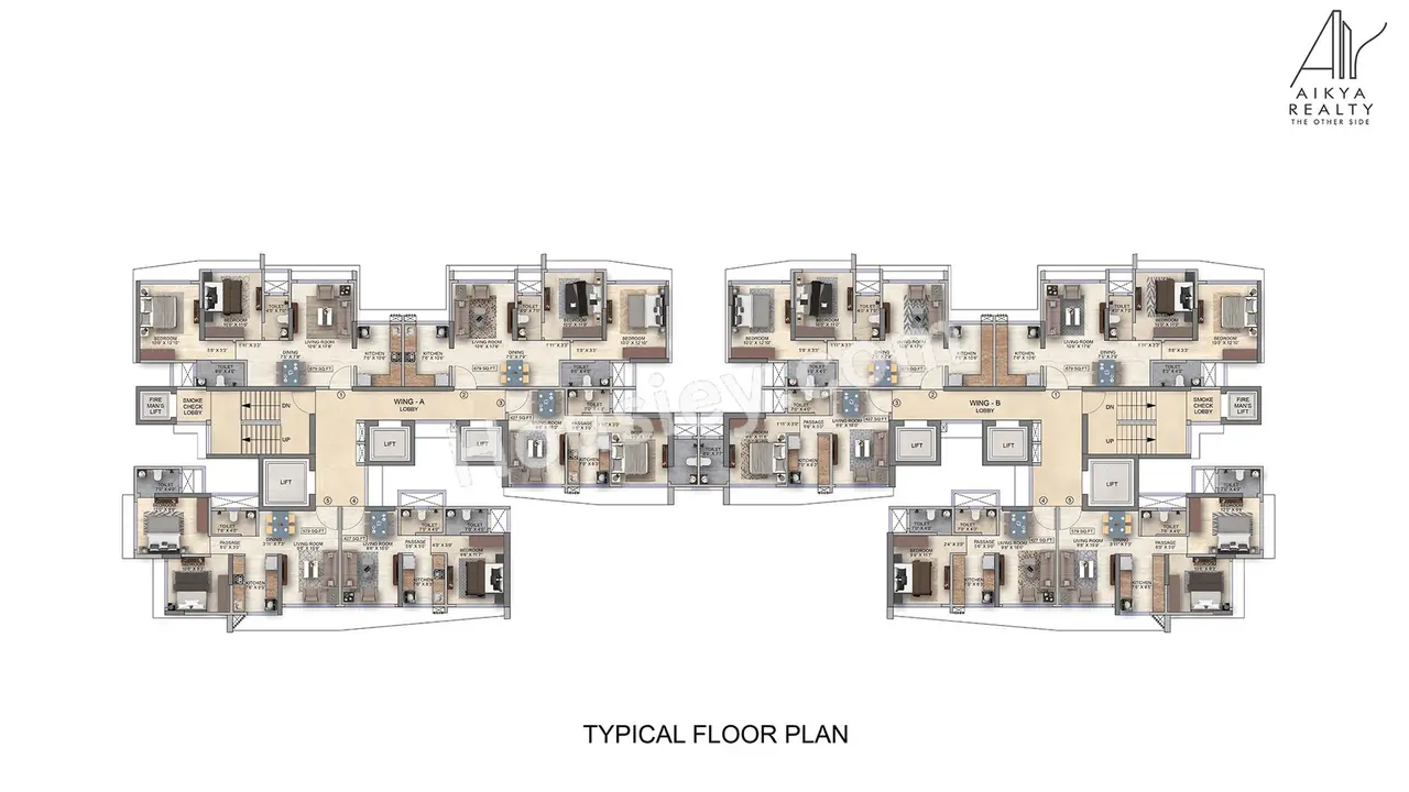 Aikya Roots Floor Plan