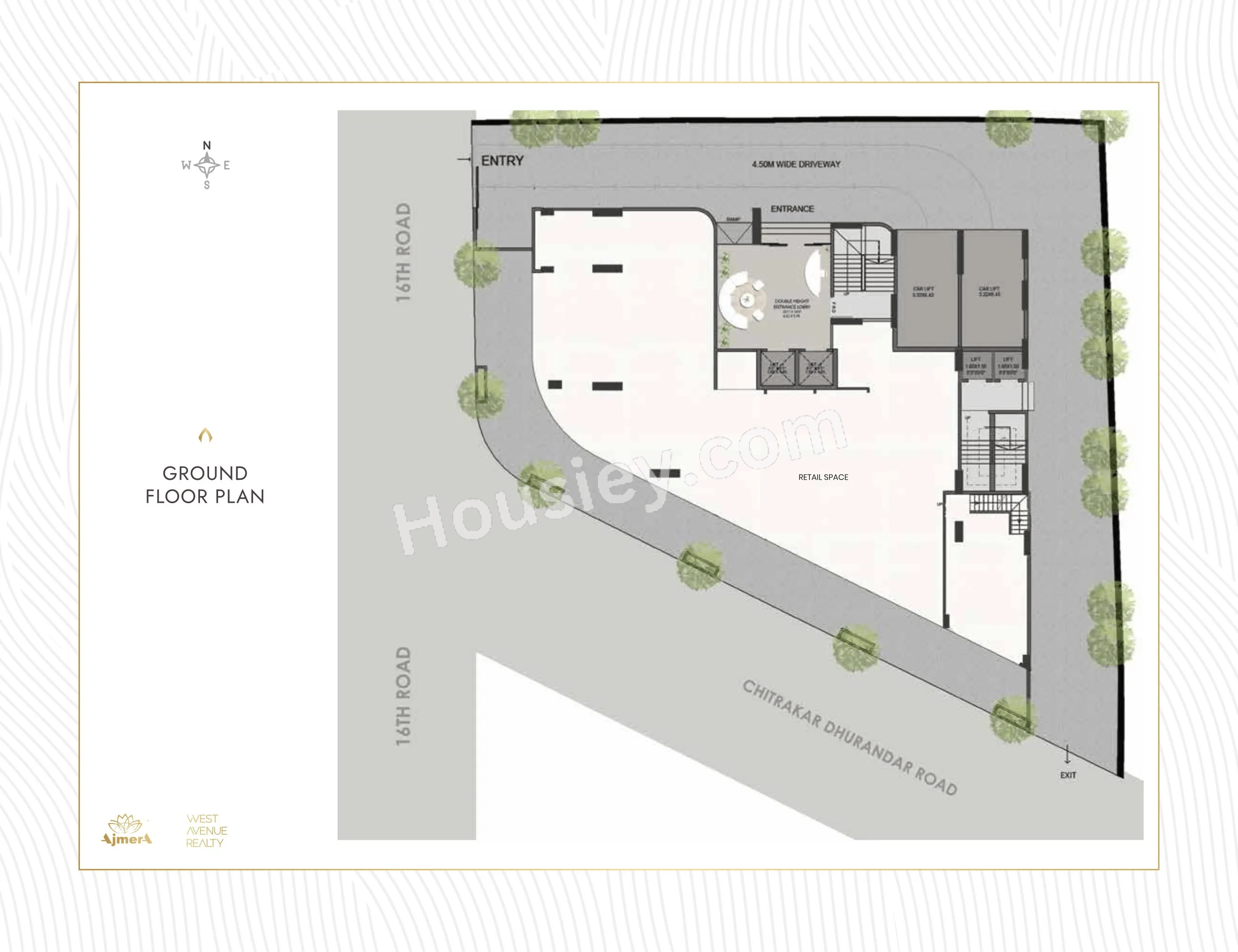 Ajmera Atlantis Floor plan 1