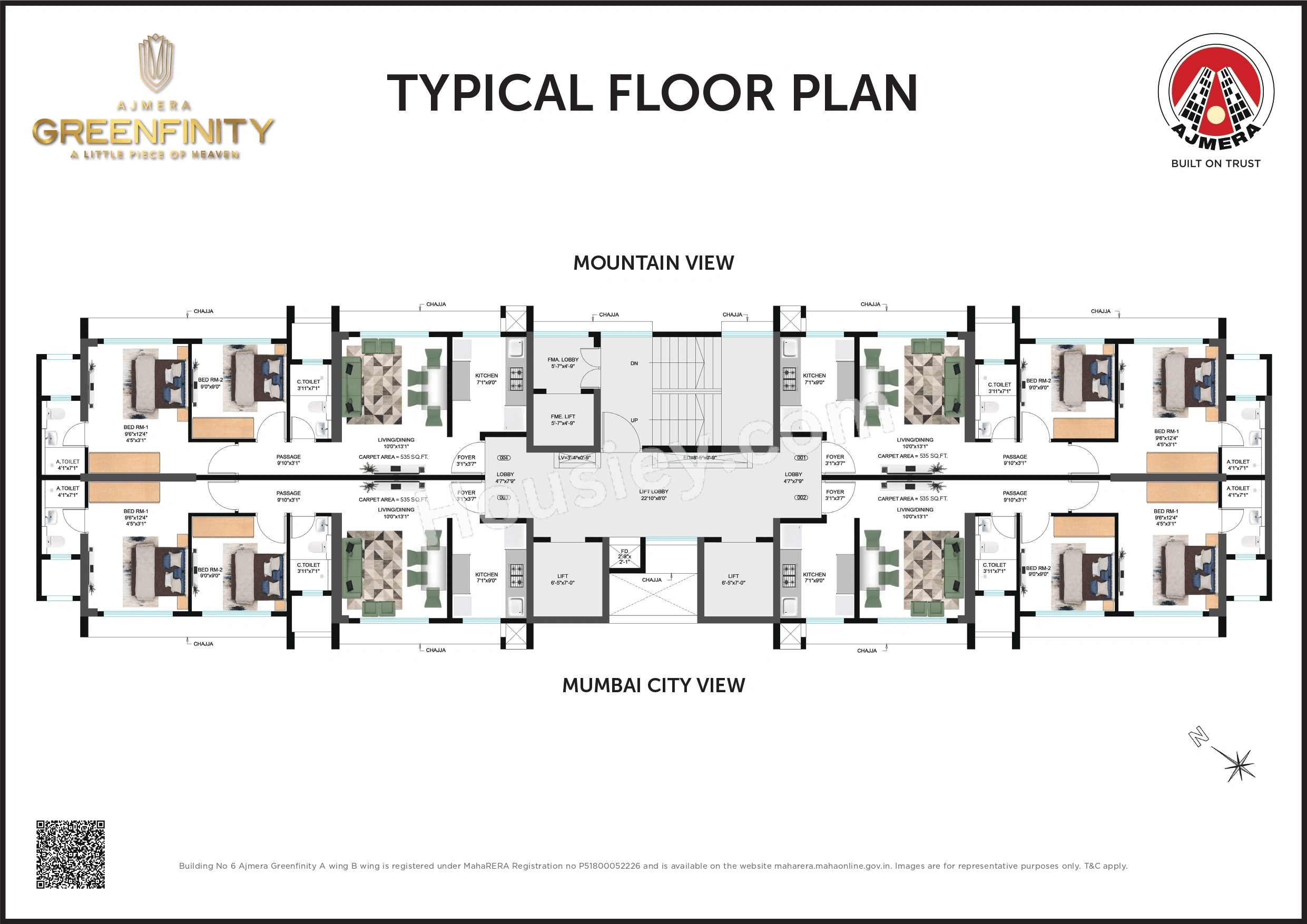 Ajmera Greenfinity 2 Master Plan
