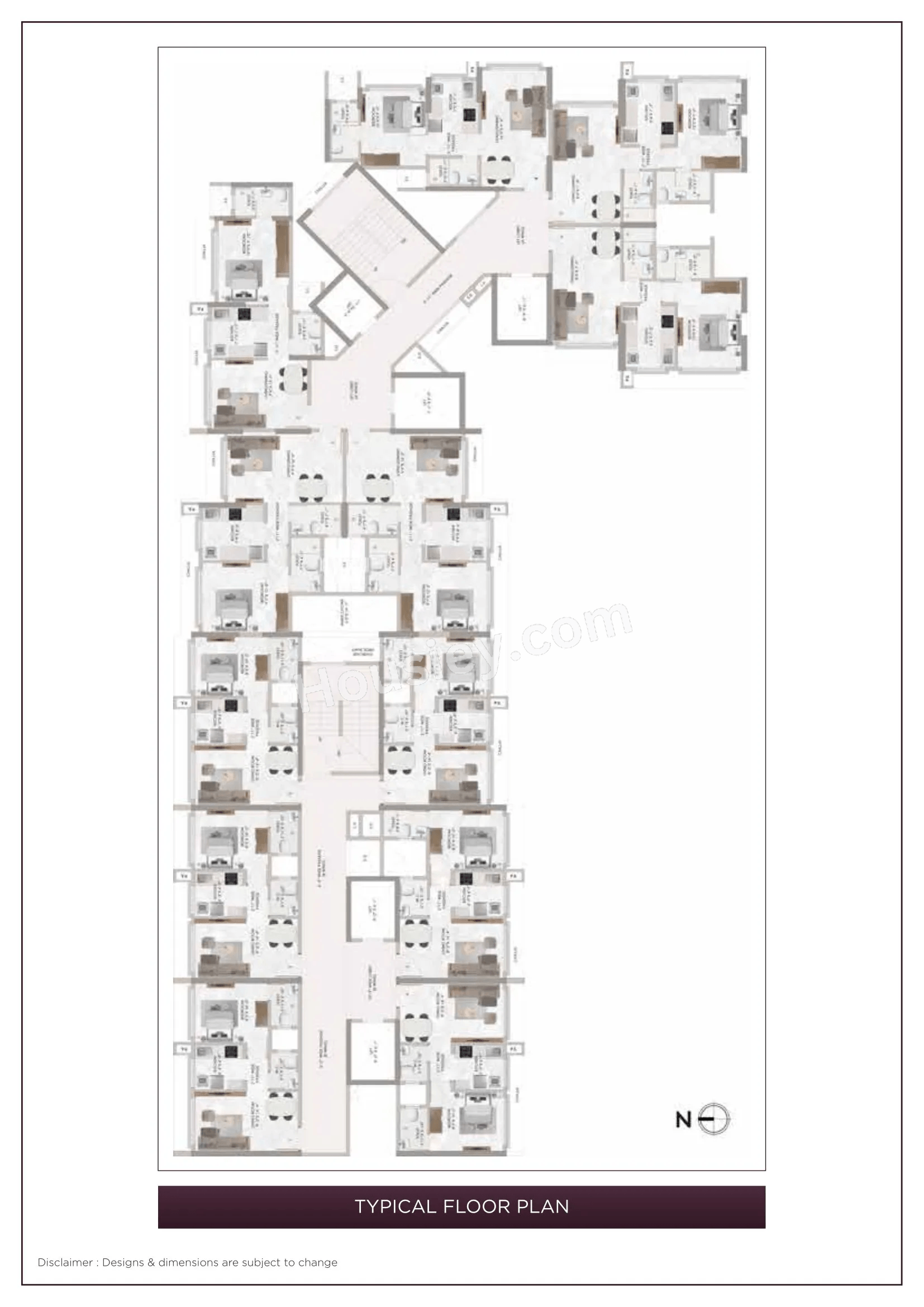 Ajmera Shikhar Master Plan
