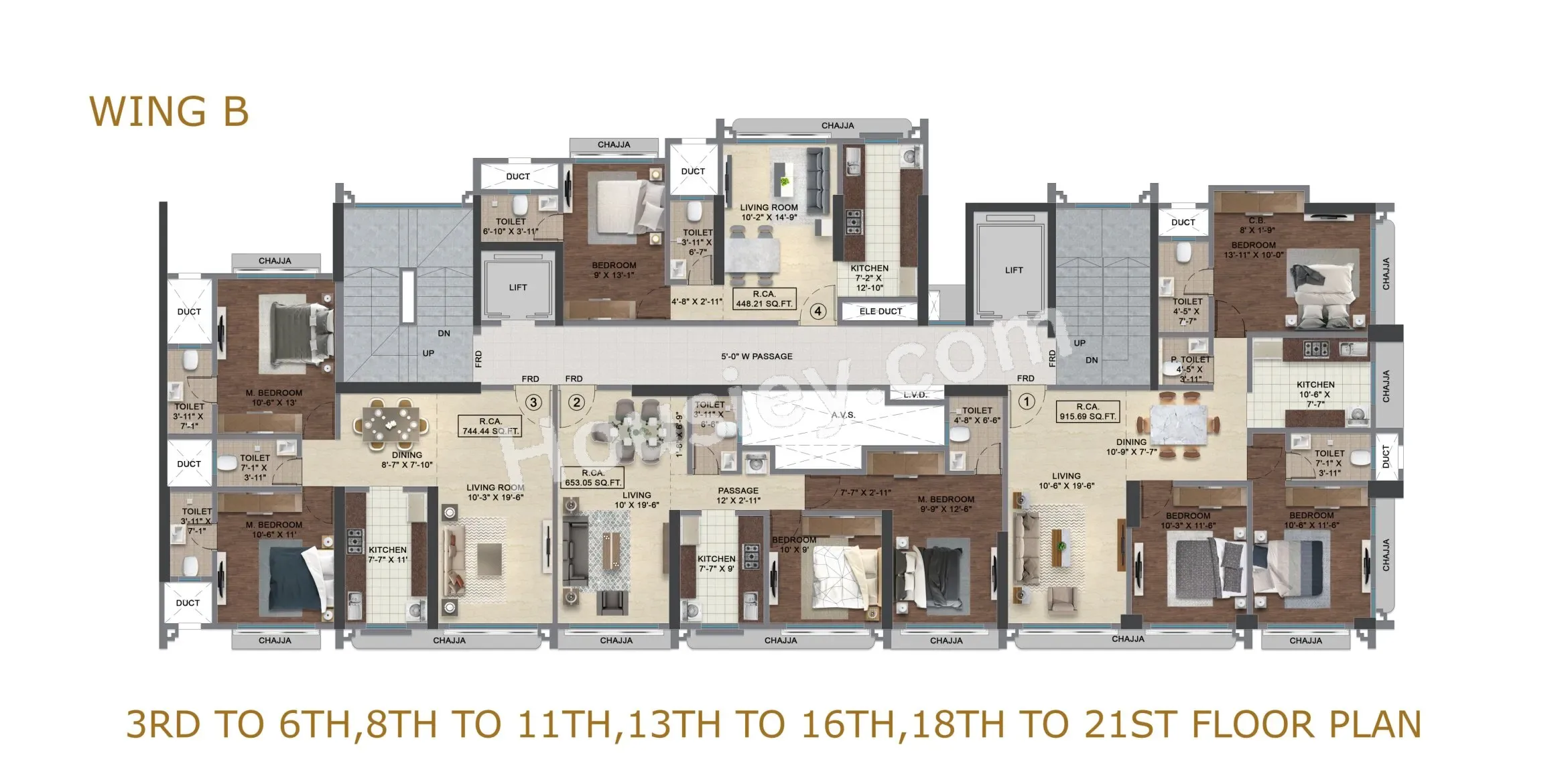 Akash Angarika Floor plan 1