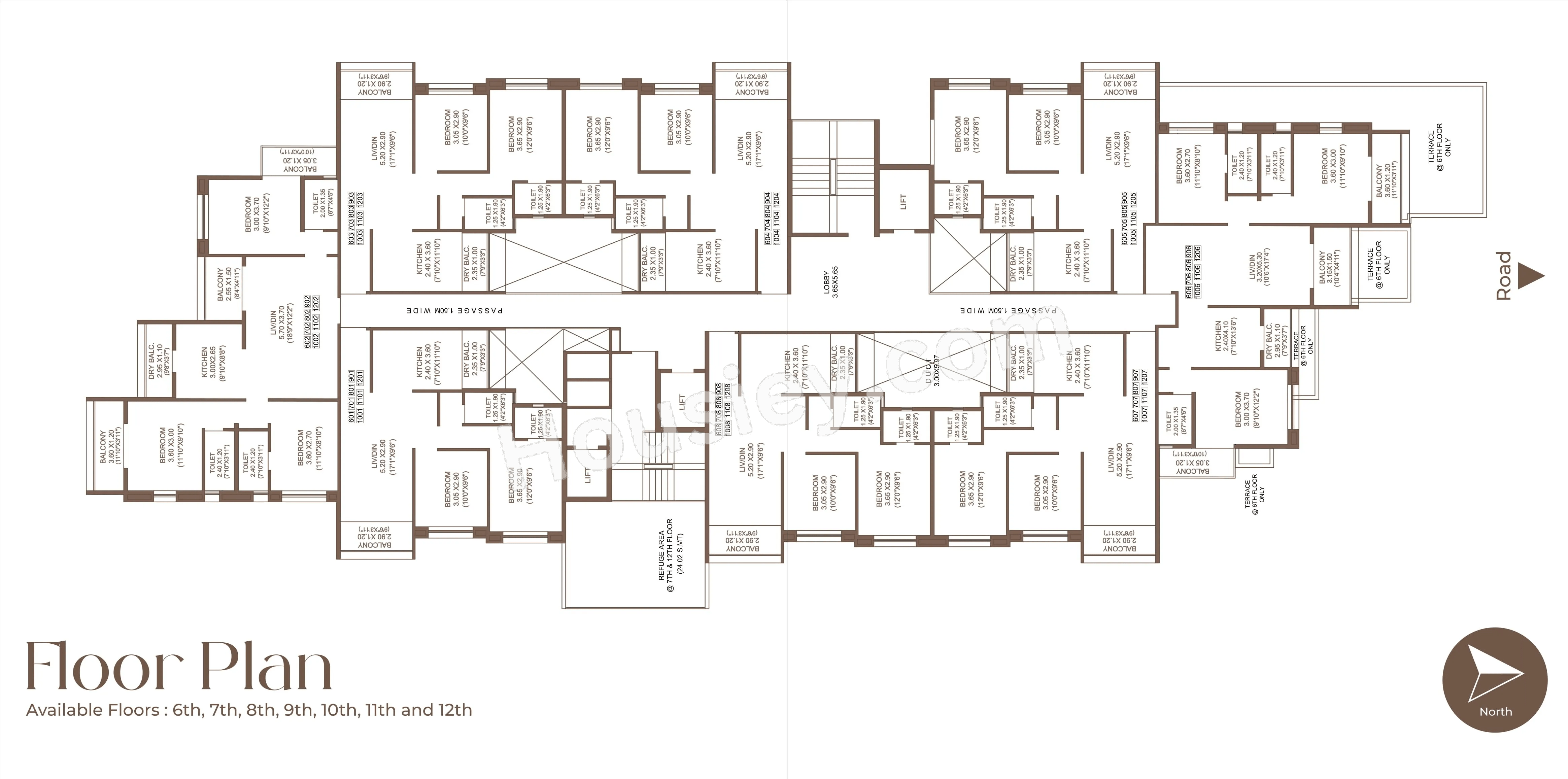 Akruti Skyrise Master Plan