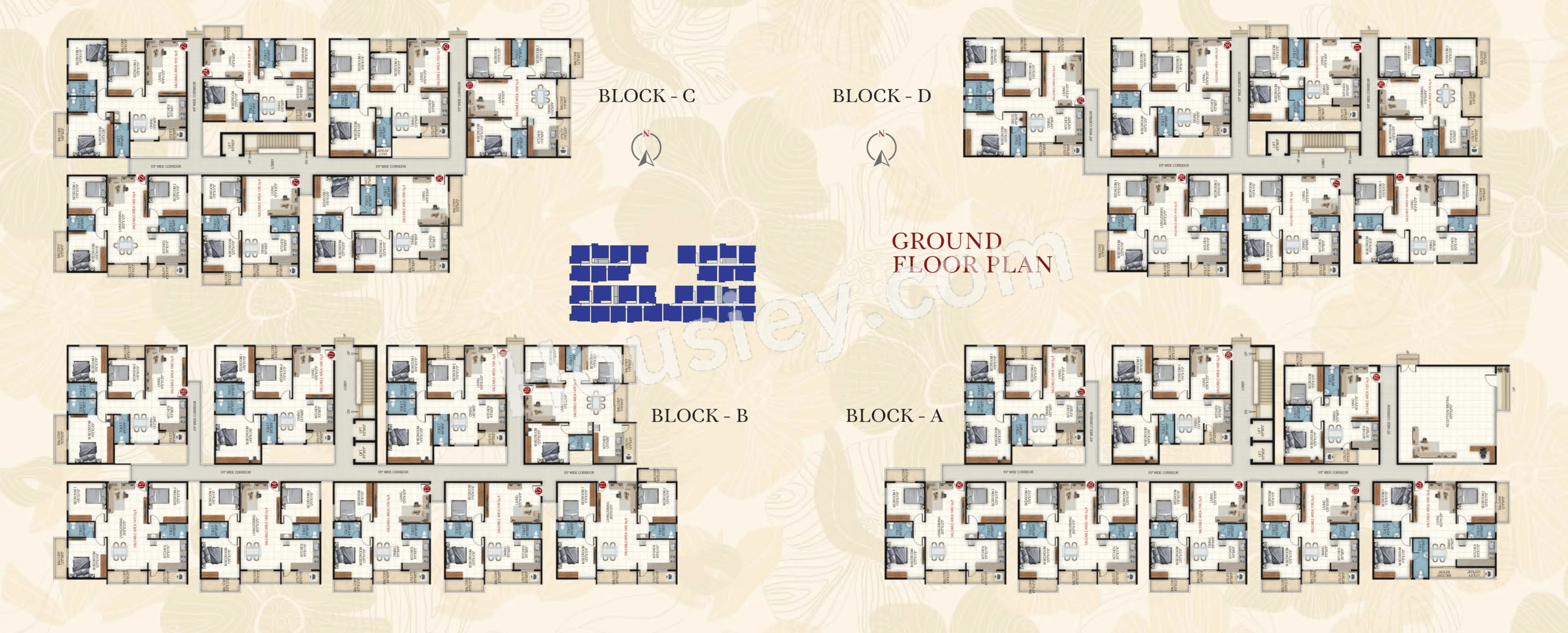 Akshaya Sai Orchid Floor plan 5