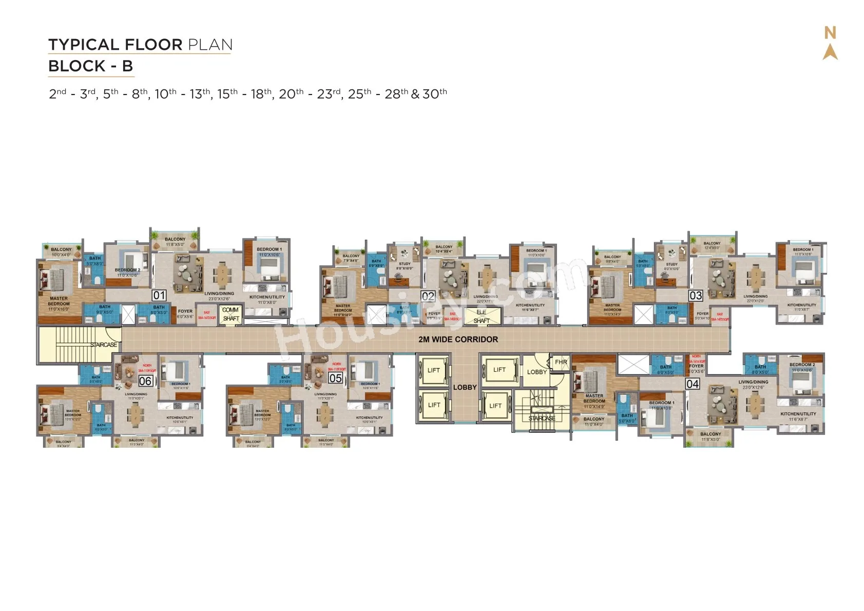 Amberstone Vectra Floor plan 4