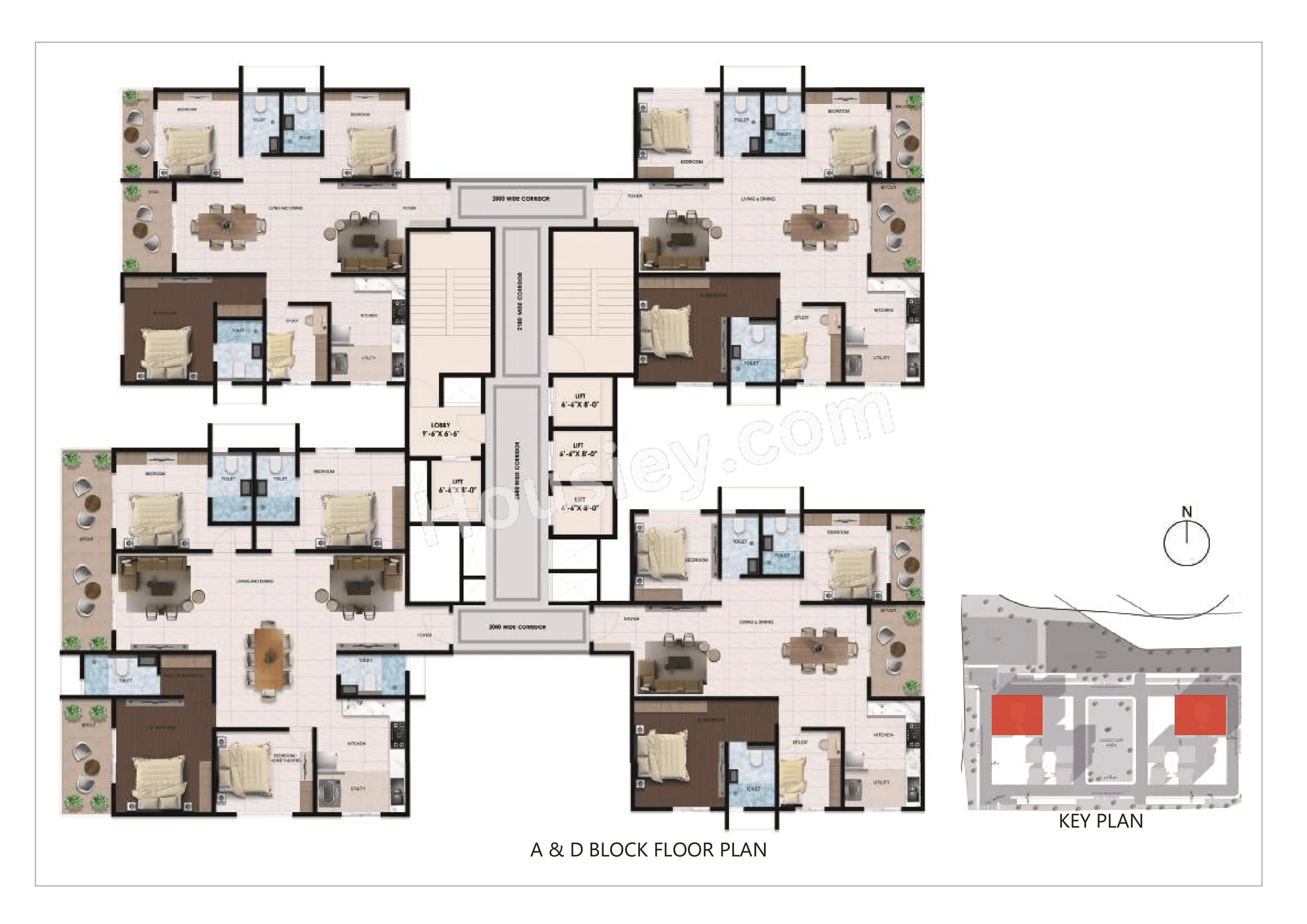 Amberstone Ventara Floor plan 1