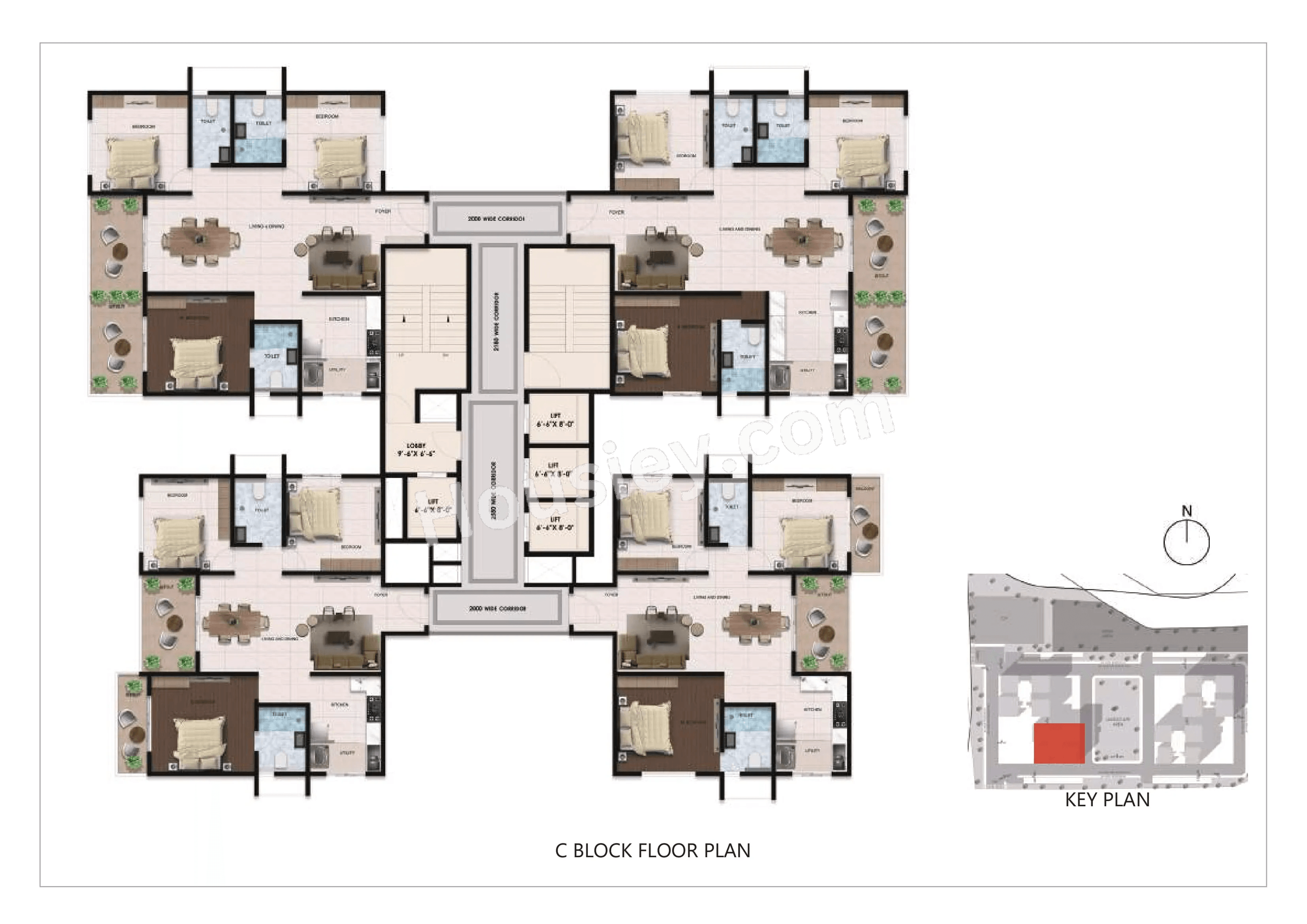 Amberstone Ventara Floor plan 3