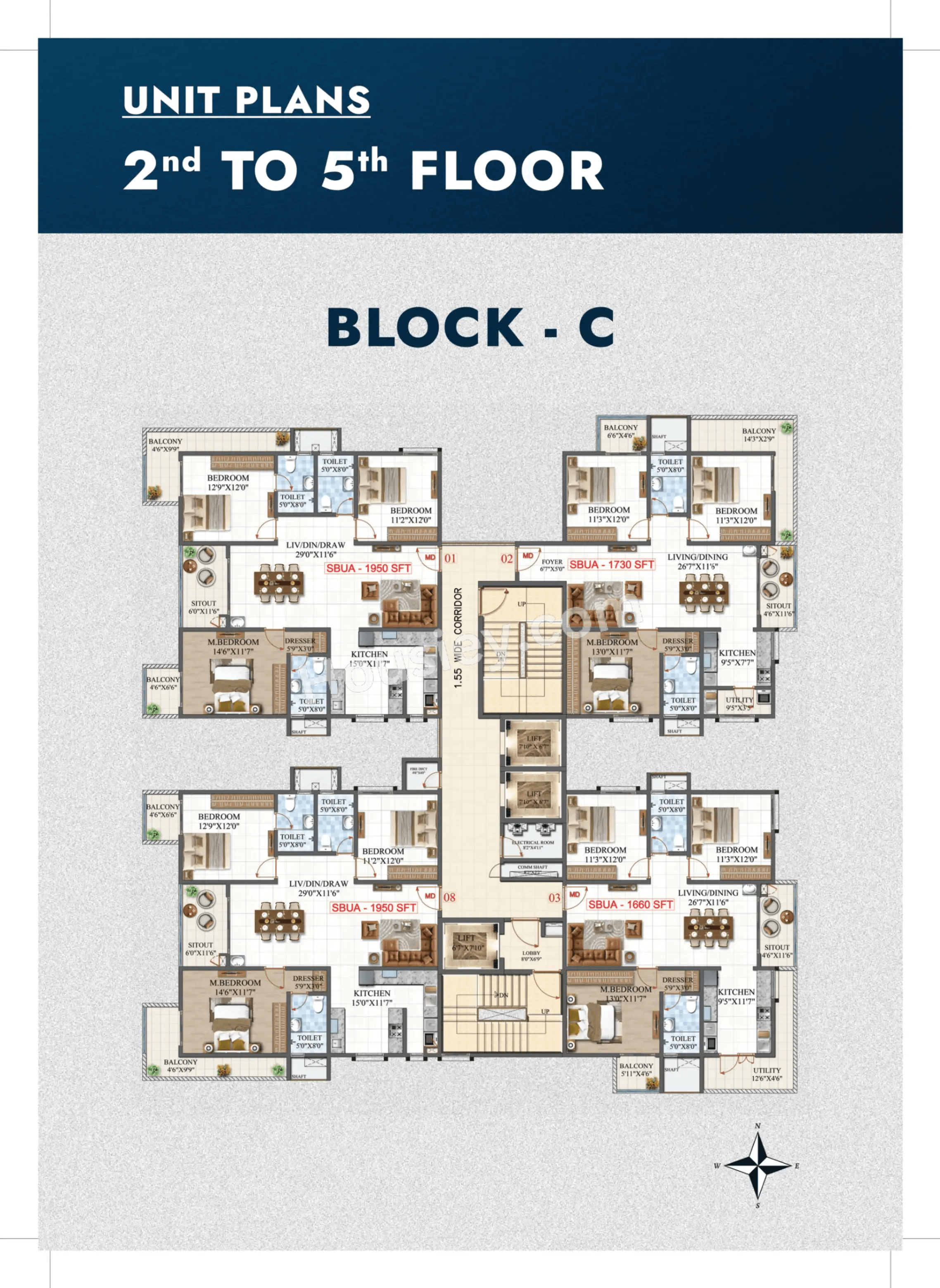 Amrutha Lake Vista Floor plan 3