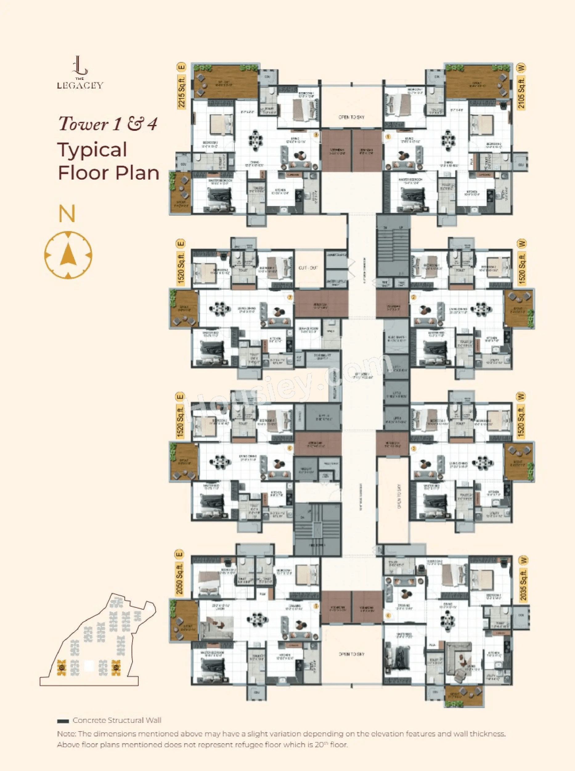 Ananda Homes Legacey Floor plan 2