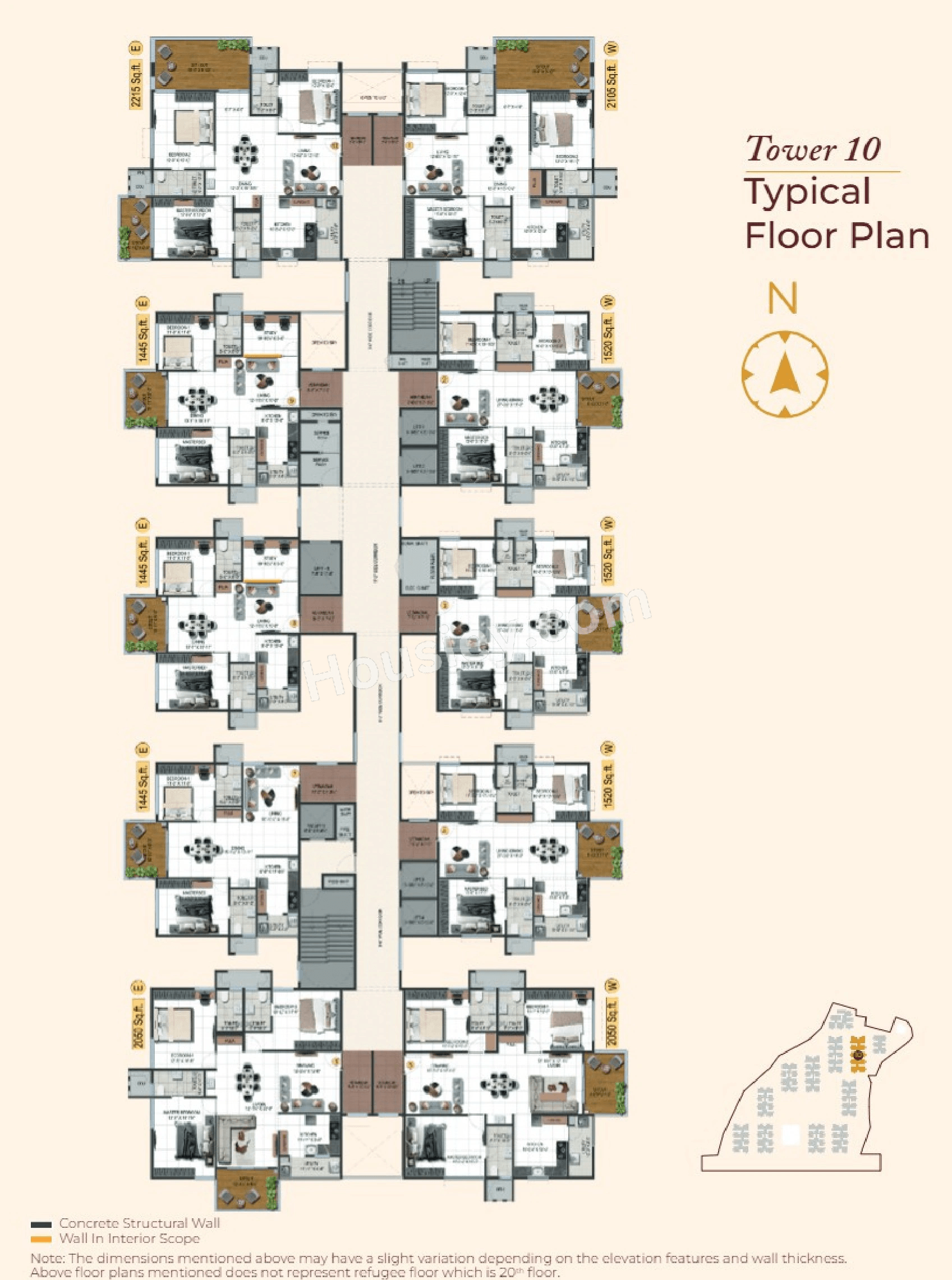 Ananda Homes Legacey Floor plan 4